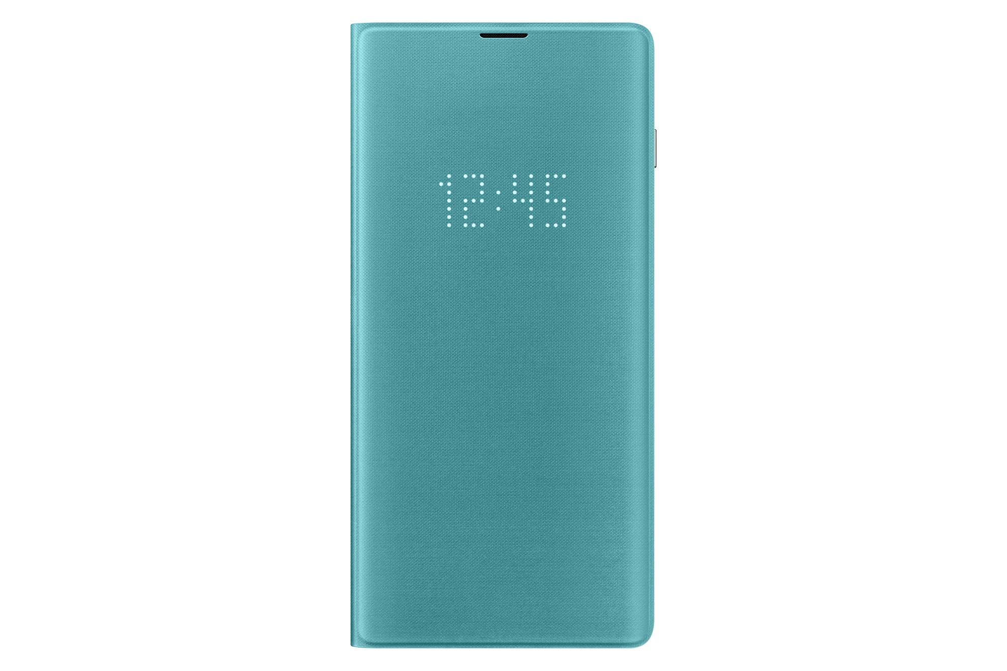 Samsung Original Galaxy S10+ Protective LED View Wallet Cover Case - Green