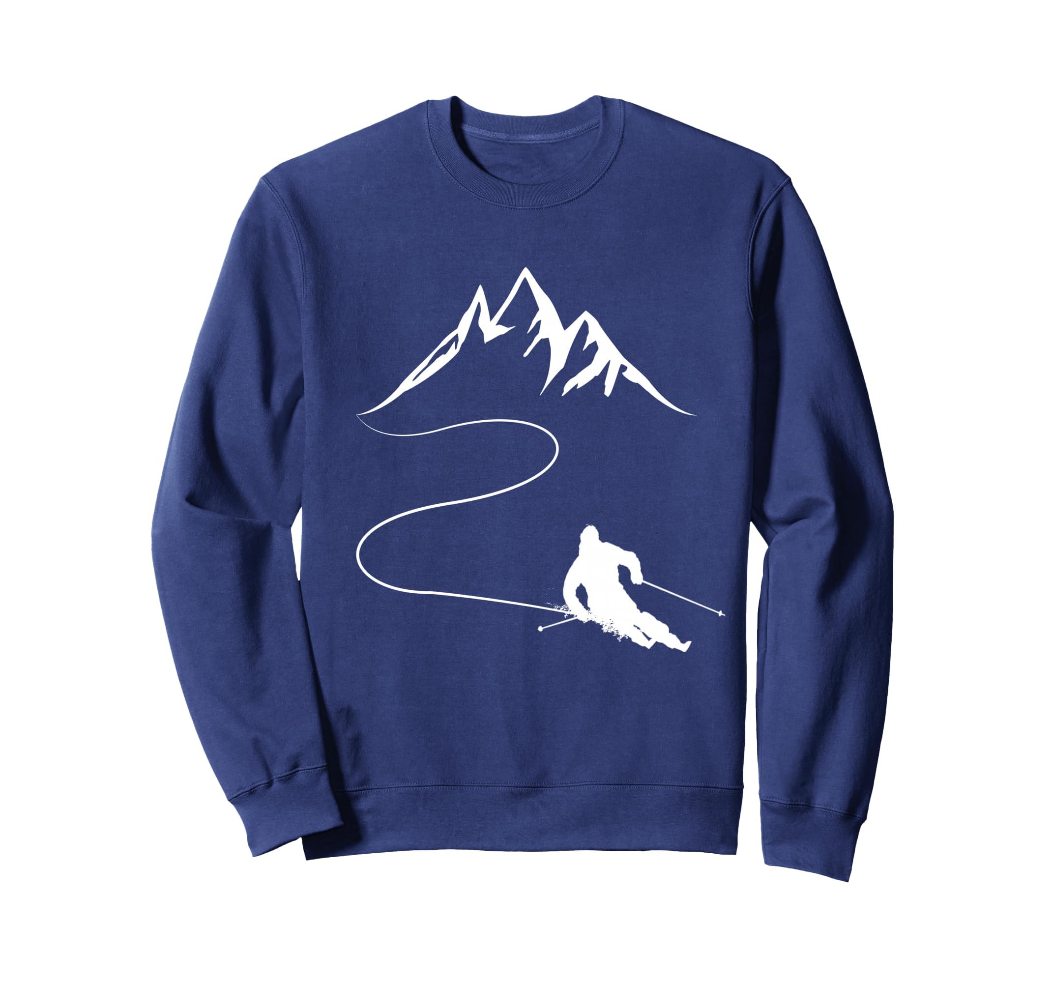 Sciatore Montagne Regalo Salto Sci Alpinismo Sci Sciatore Felpa