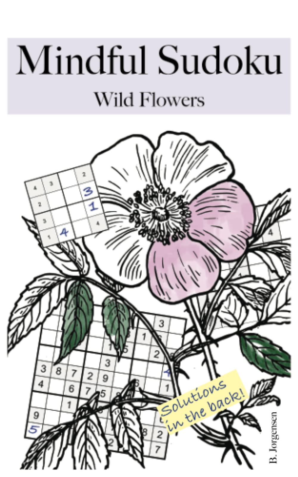 Mindful Sudoku - Wildflowers: Solve Sudoku puzzles and color wildflowers