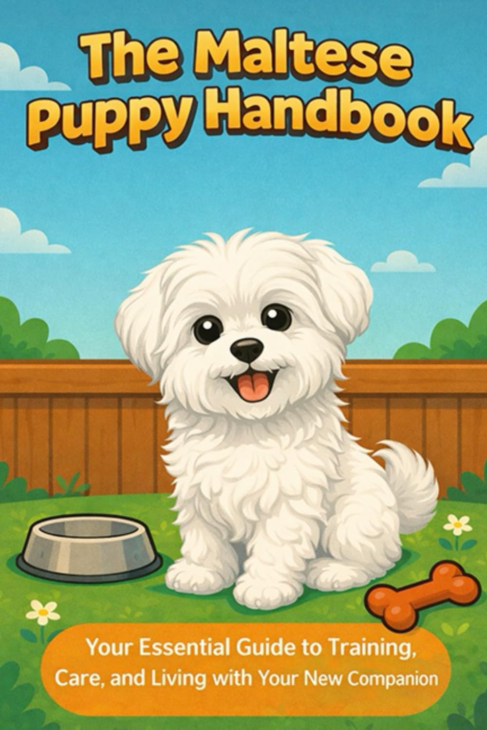 The Maltese Puppy Handbook: Your Essential Guide to Training, Care, and Living with Your New Companion