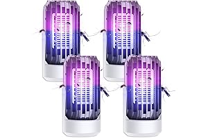 Bug Zapper Indoor Plug in Bug Catcher: Essential Off Grid Living Supplies