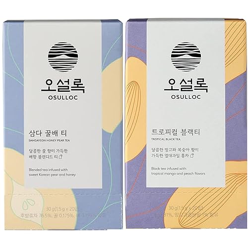 OSULLOC Té negro tropical + té de miel y pera
