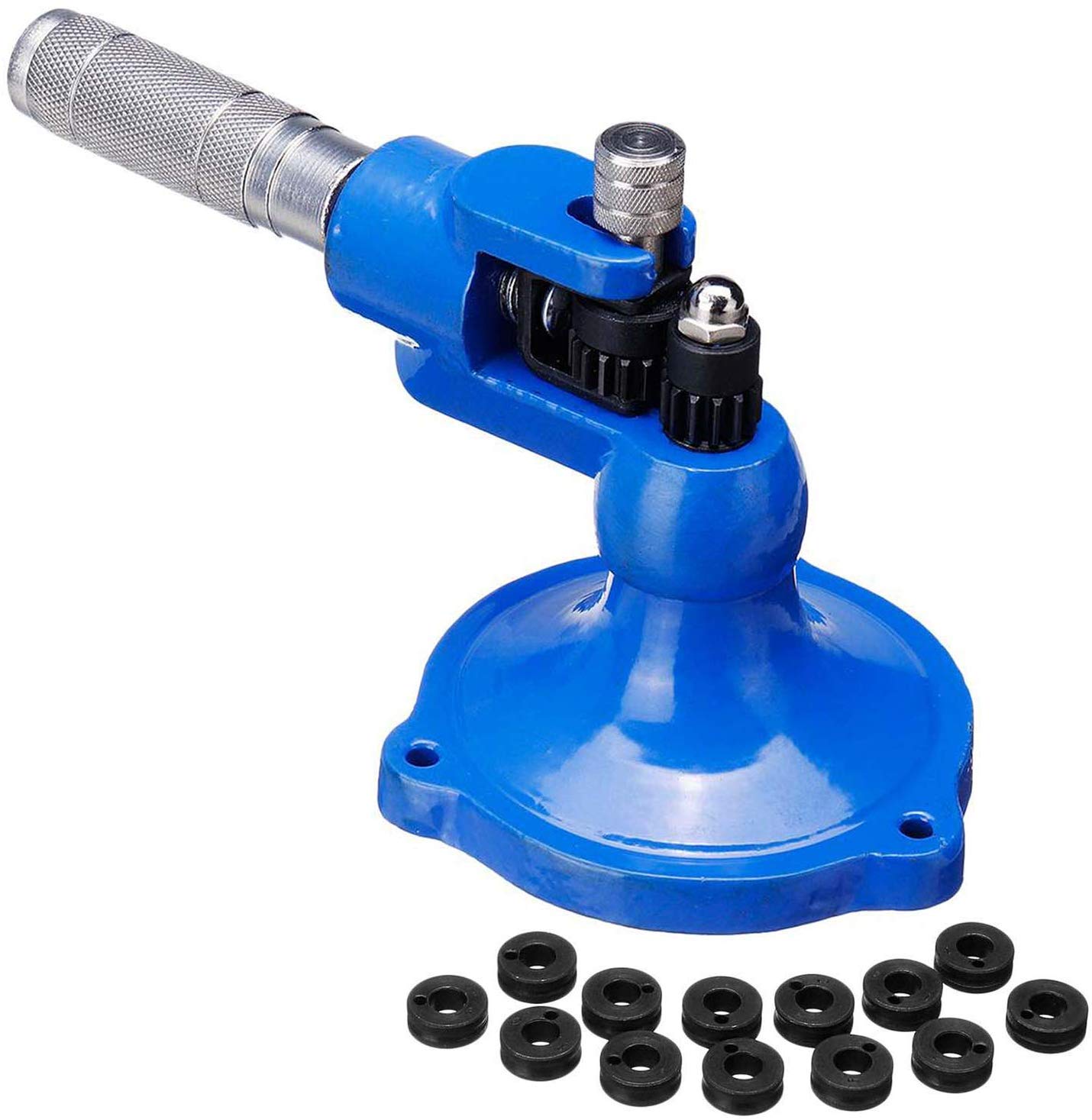 KEWEI Jewelry مجوهرات Ring Stretcher Expander Sizing Machine Roller For Stone Set Jewelry Making Tool Solid Steel Material With 13 Different Knurls جواهر سازی