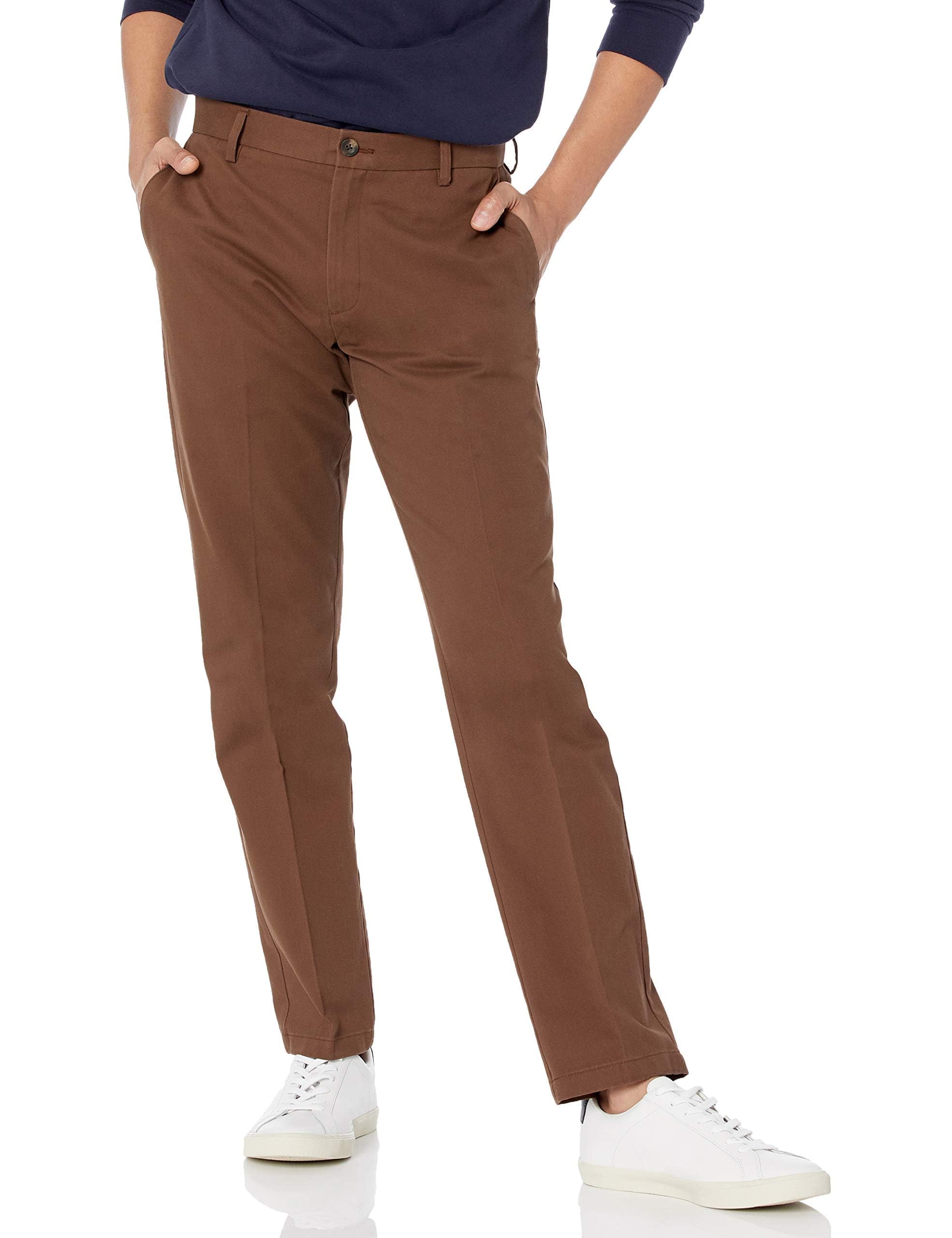 Amazon Essentials Mens Slim-Fit Wrinkle-Resistant Flat-Front Chino Pant