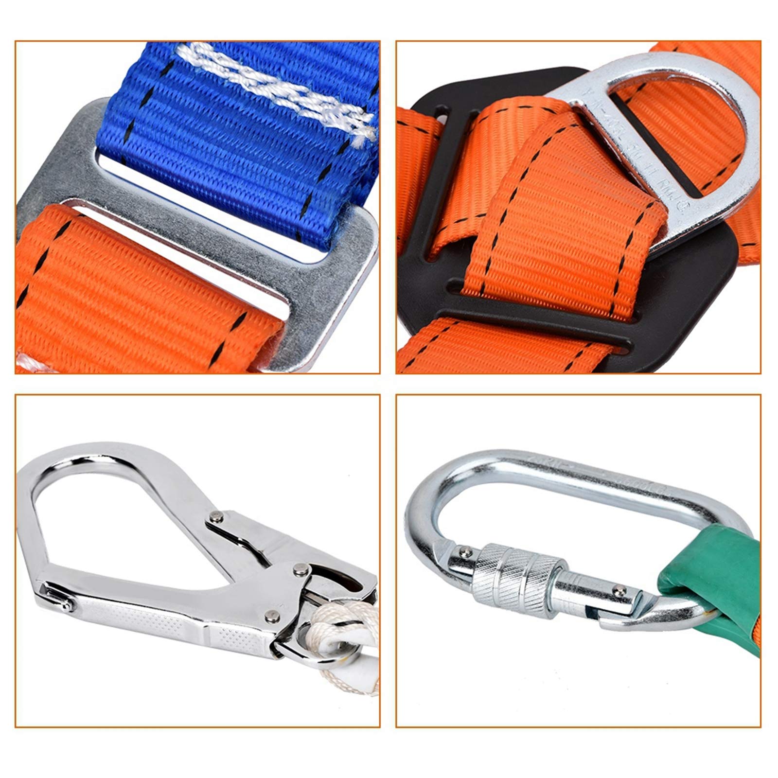 Safety Harness Kits, Safety Fall Arrest Harness Full Body, Height Fall Protection Harness