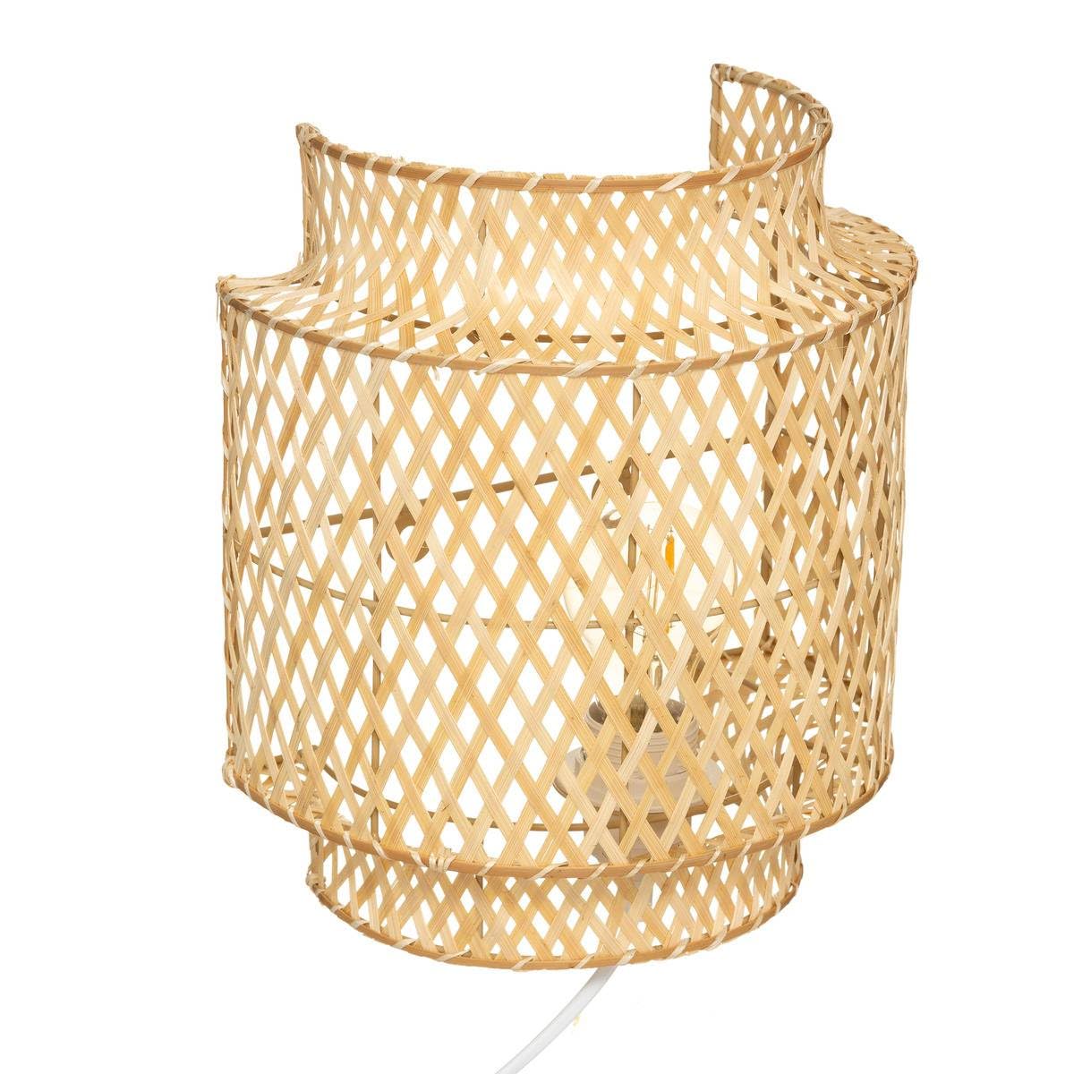 Atmosphera - Lampada da parete Liby - Bamboo D23 cm