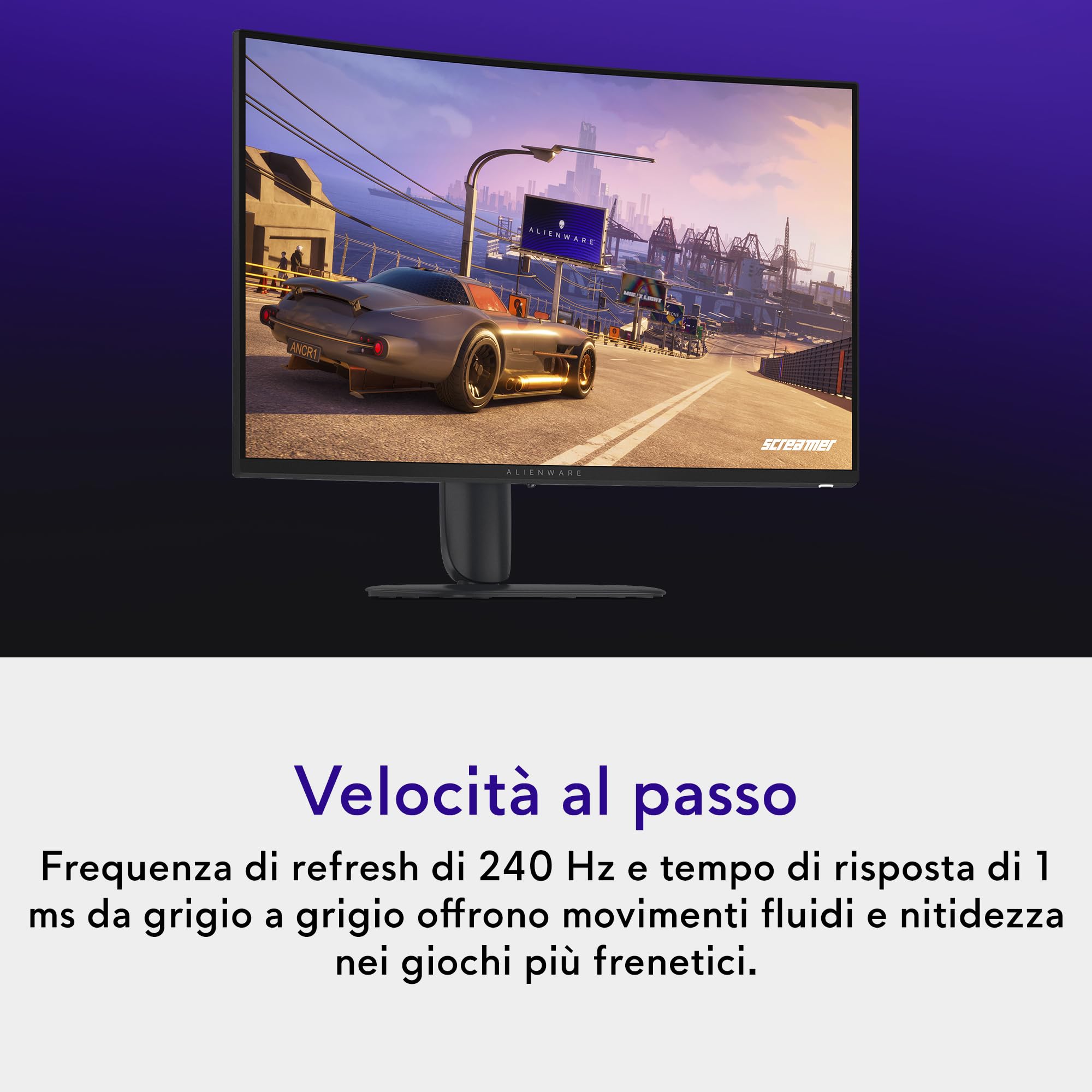 Alienware 32 Monitor Gaming - AW3226DM, QHD (2560x1440), 240Hz, VA