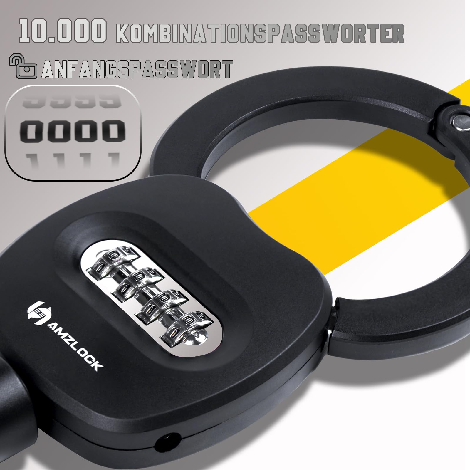 Cadenas Trotinette Electrique, Accessoires Trottinette Electrique, 60cm Antivol Scooter Avec Sac De Rangement, Pour Les Vélos, Trottinettes, Poussettes, Moto Adulte, Portail, Clôture, Etc