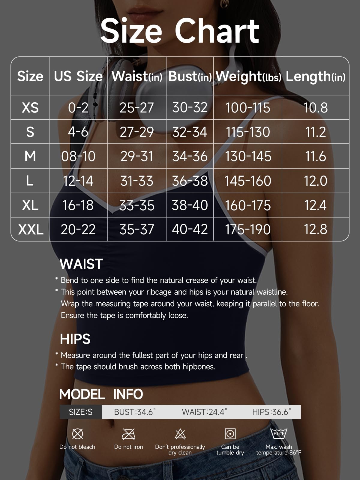 Longline Padded Sports Bra Workout Top for Women, Adjustable Straps Backless Crop Top Push Up Yoga Running Tank Top: Ylw001 Medium