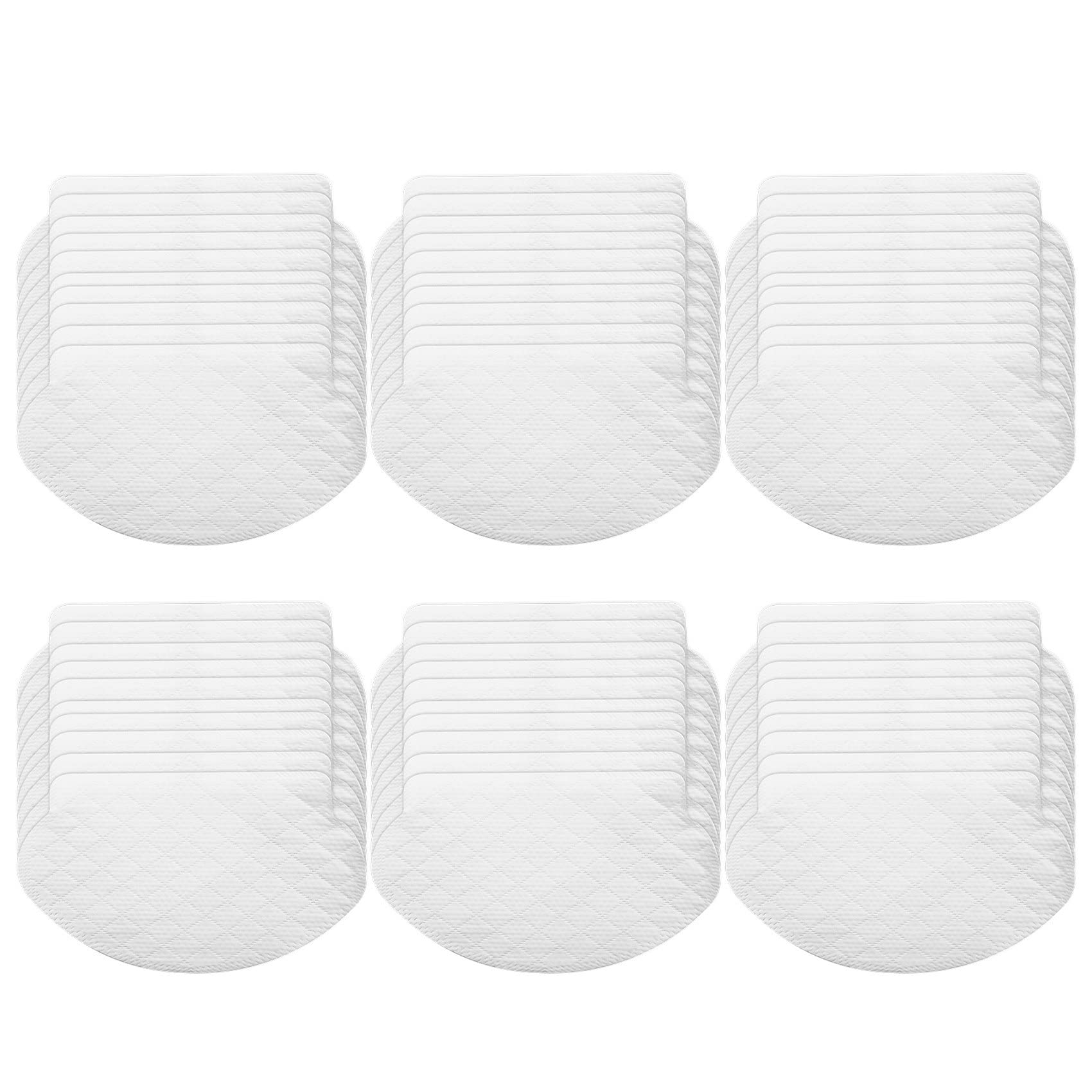 Hndhbfgrt 60PCS Replacement Disposable Mop Cloths for Ozmo 950 920 905 Rags Robotic Vacuum Cleaner