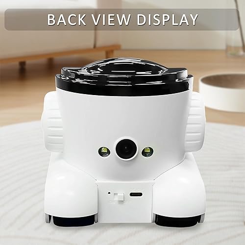 Miniatura 9 de Cámara para mascotas, robot móvil 1080P para interiores con aplicación de teléfono, cámara de seguridad para el hogar, monitor inalámbrico mejorado