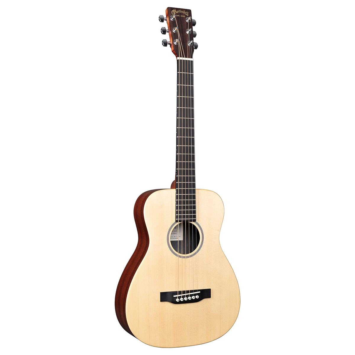 Martin LX1E Little Martin Solid Sitka Spruce/Mahogany HPL Acoustic/Electric