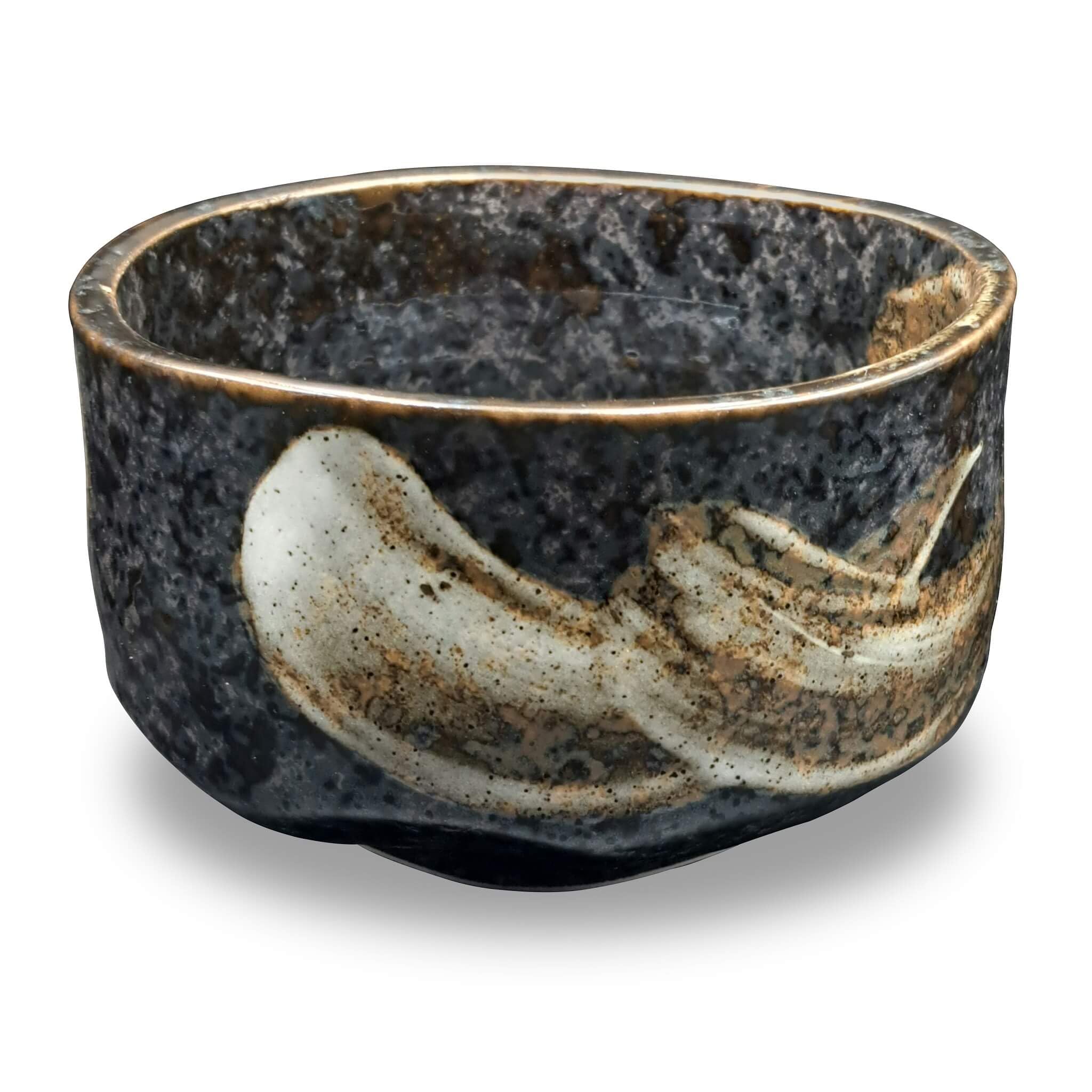 Japanische Matcha Schale Chawan Meisei handgemacht aus Keramik - Hergestellt in Japan - zur japanischen Tee-Zeremonie Matcha Zubereitung
