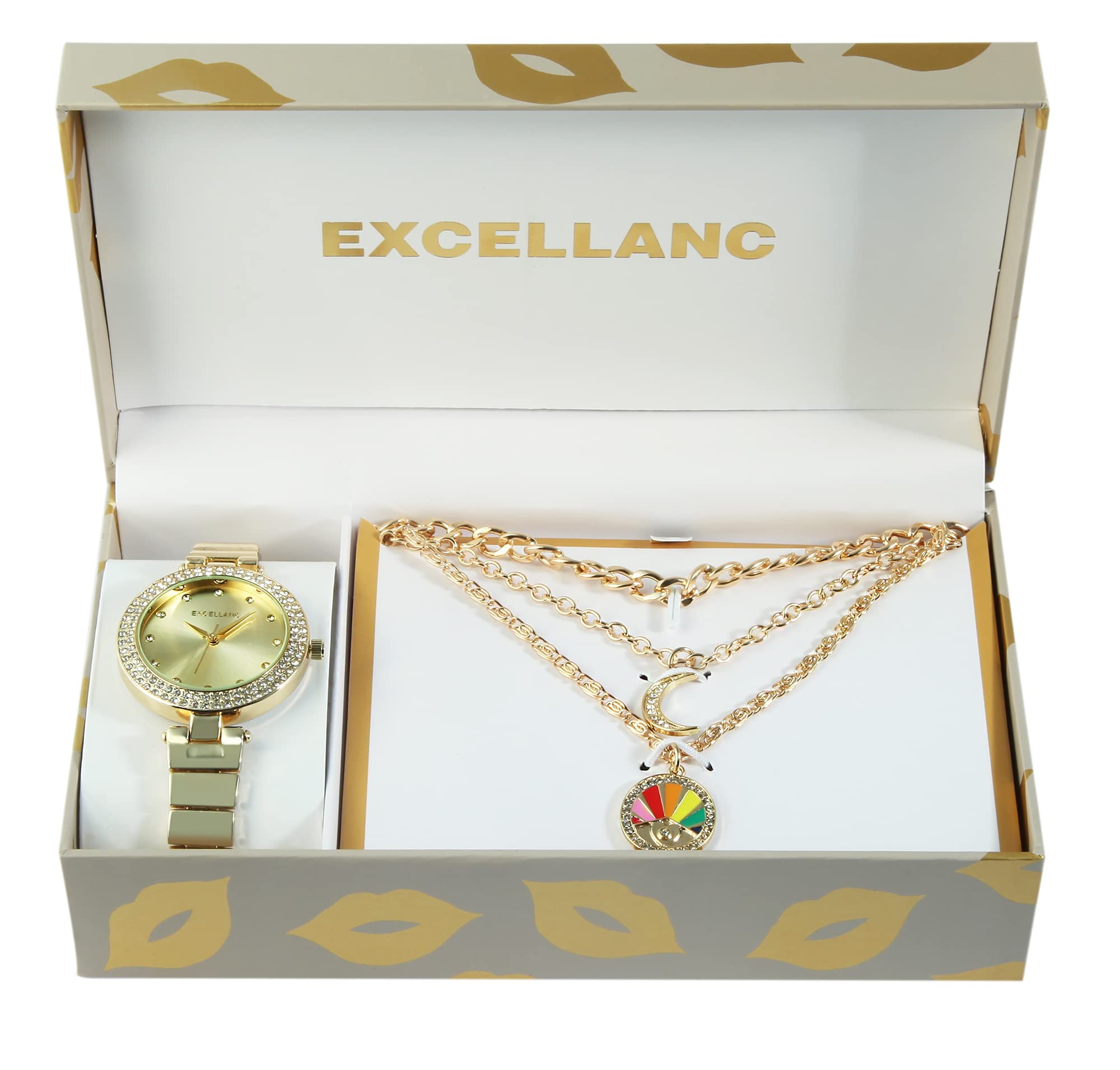Excellanc Simili 1800245 - Set di gioielli da donna in metallo