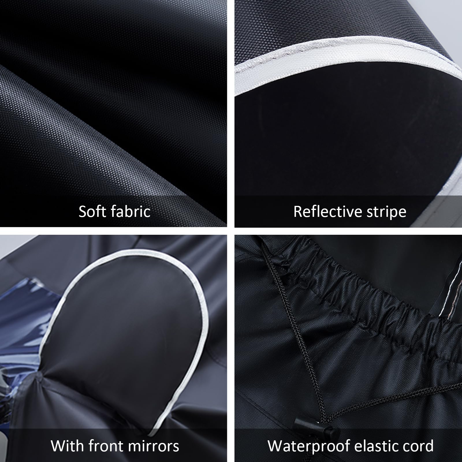 Ciclismo Impermeable Lluvia Poncho Bicicleta Bicicleta Ebike Lluvia Capas Oversize Con Capucha Al Aire Libre Impermeable Compacto Reutilizable para Adultos