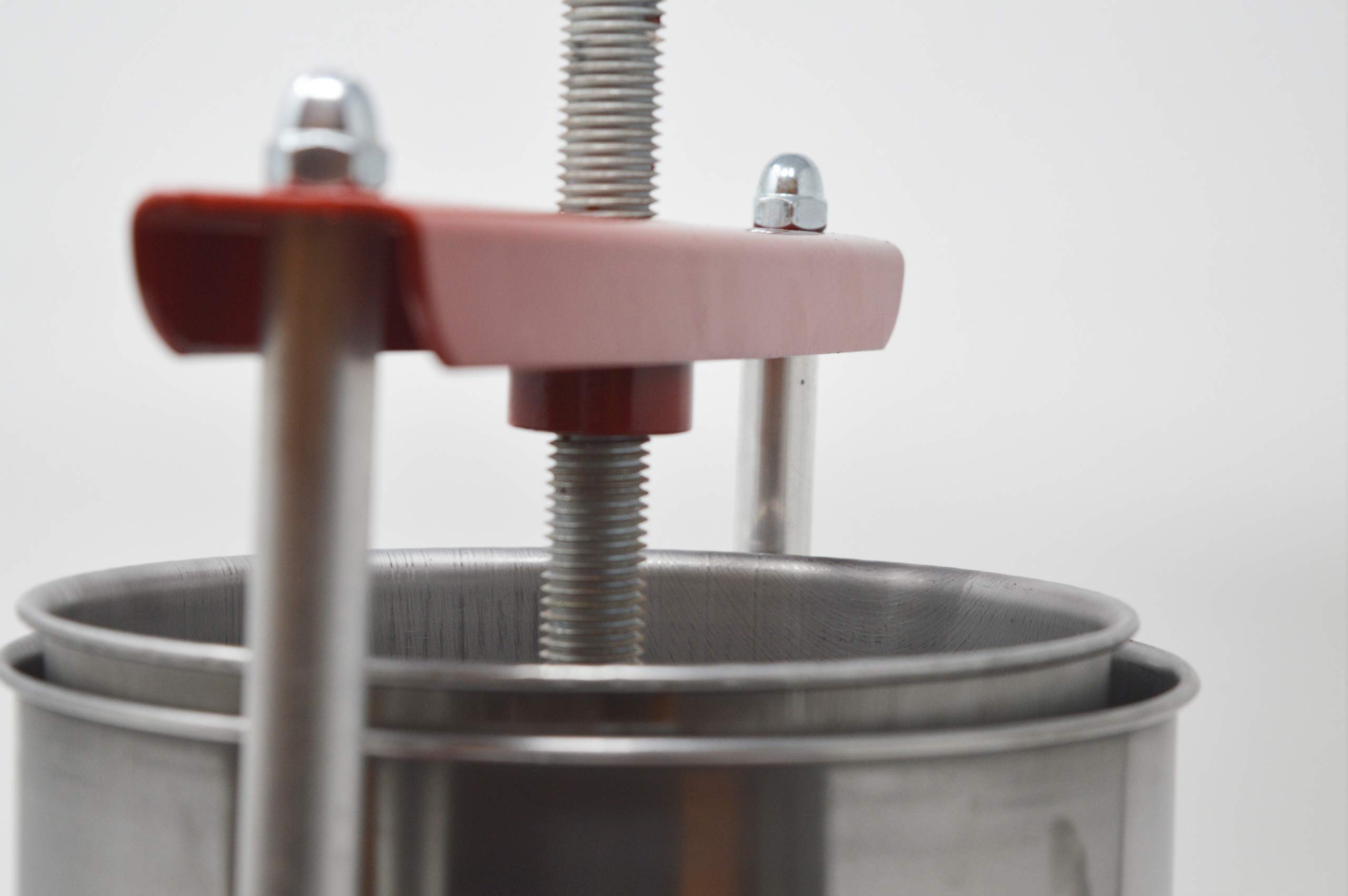 Torchietto Premitura TORCHIETTO - Capacità 3kg, In Acciaio Inox E Ferro Zincato, Made In Italy, Per Pomodori E Succhi - Foto 13