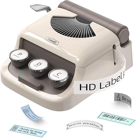 MakeID Label Maker HD(300dpi) Personalized Smart Q1
