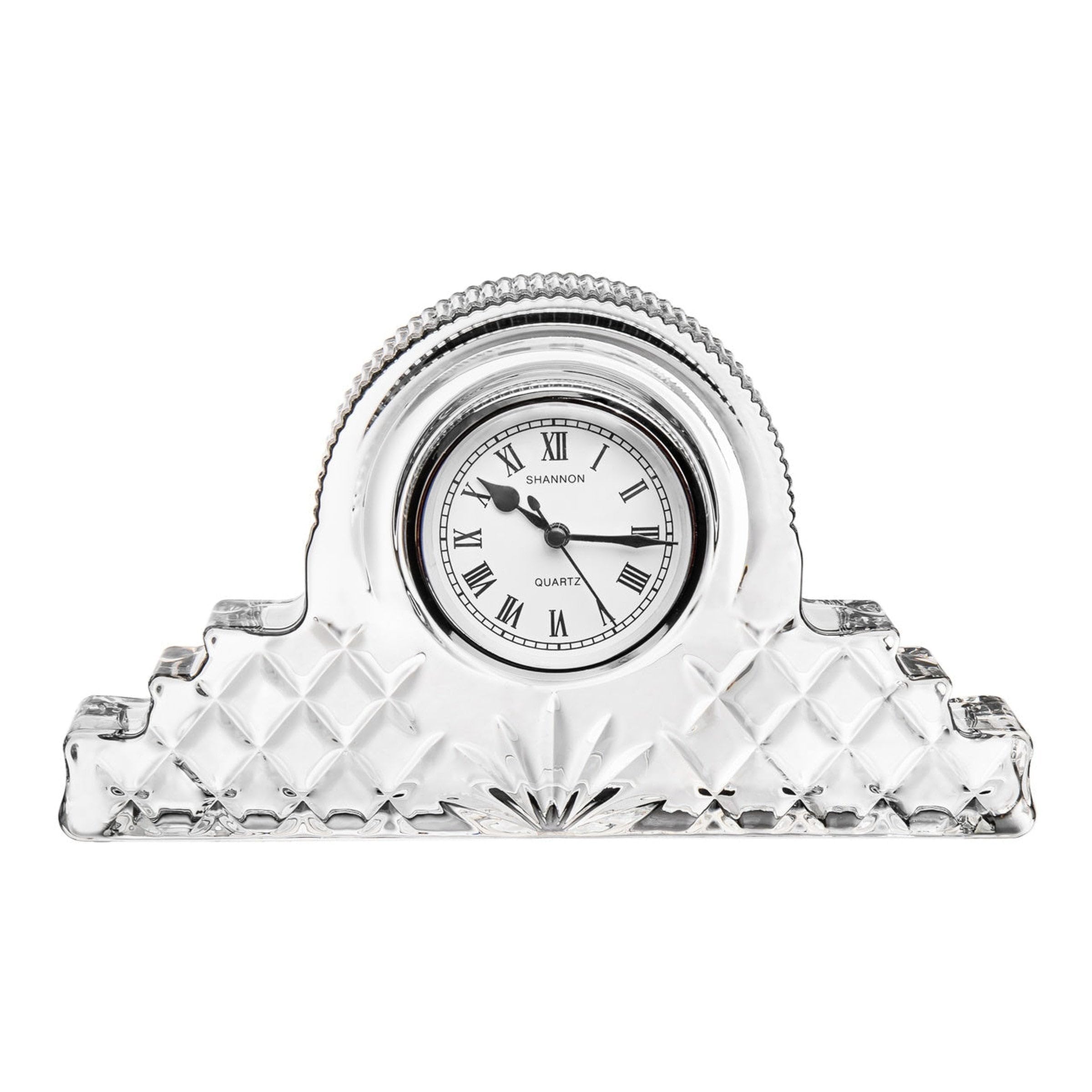 Photo 1 of *See Clerk Notes* Godinger Crystal Dublin Pattern Clock