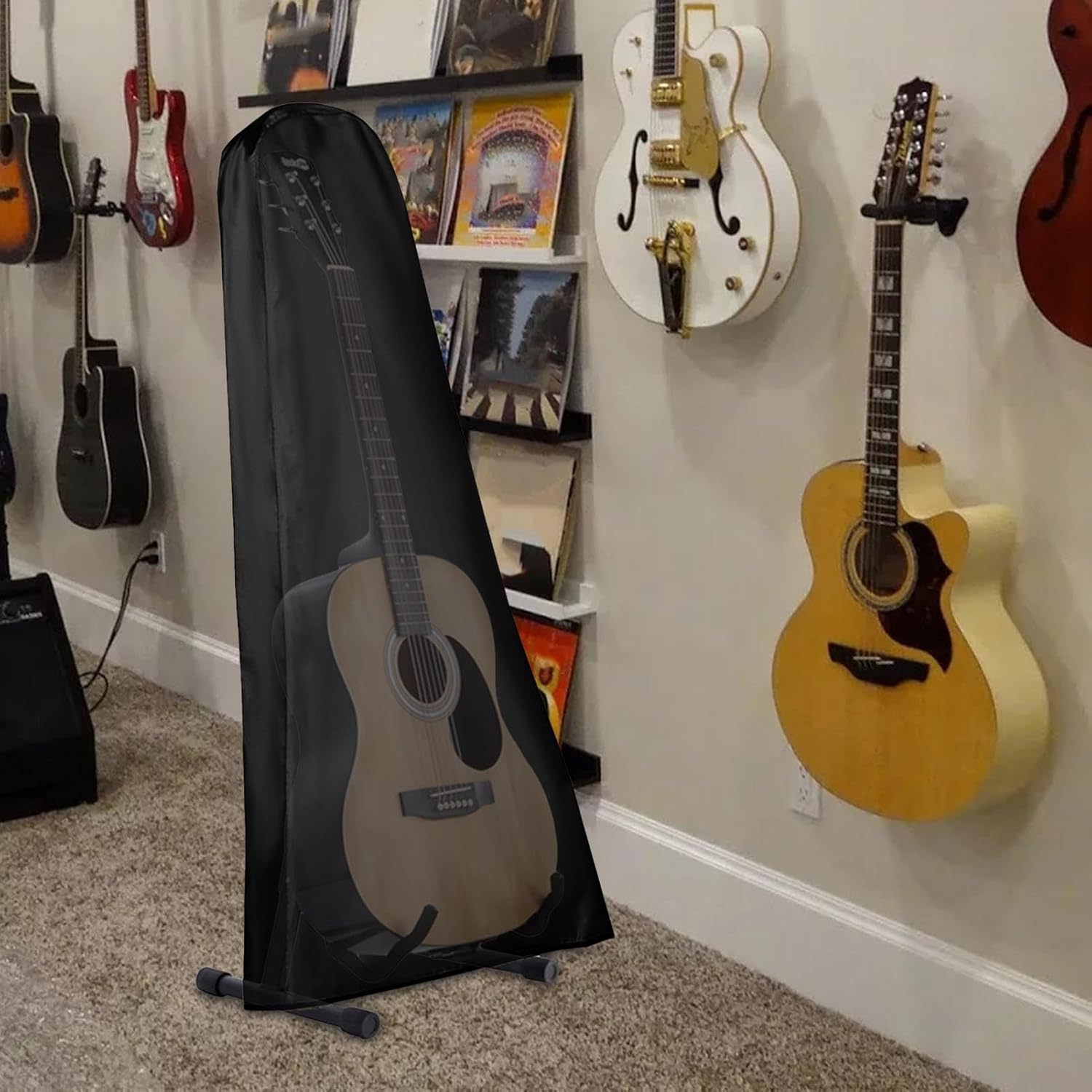 エレキギター&ギターのカバー ギター ハードケース付き エレキギター カバー付き Amazon.com: Dean