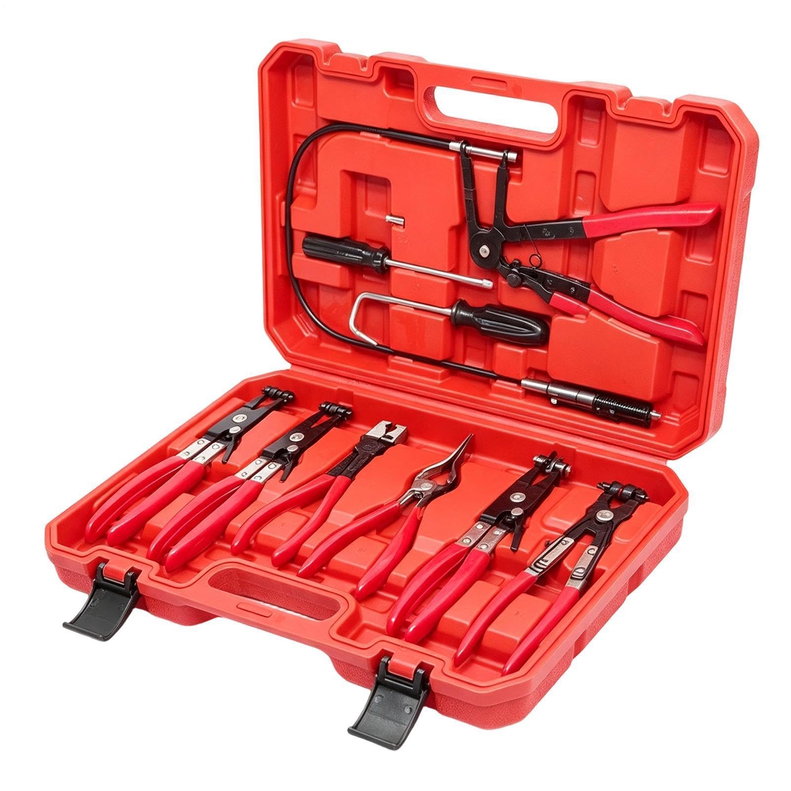 Outils Pour Colliers De Serrage 9 Pièces, Clé Déconnexion Flexible