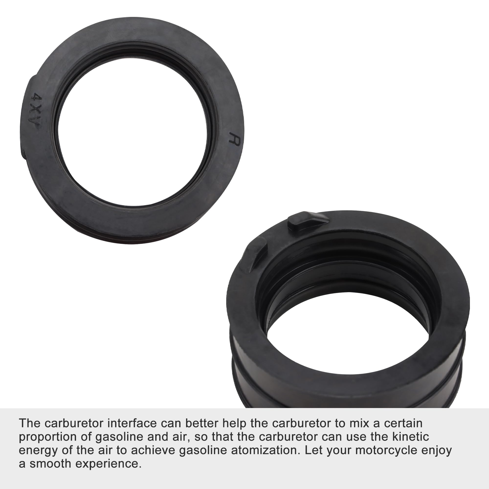 GOOFIT Capucha Antipolvo Del Maniquí De AdmisióN Del Carburador Reemplazar Para YZF R1 1998-2001 4XV-13597-00