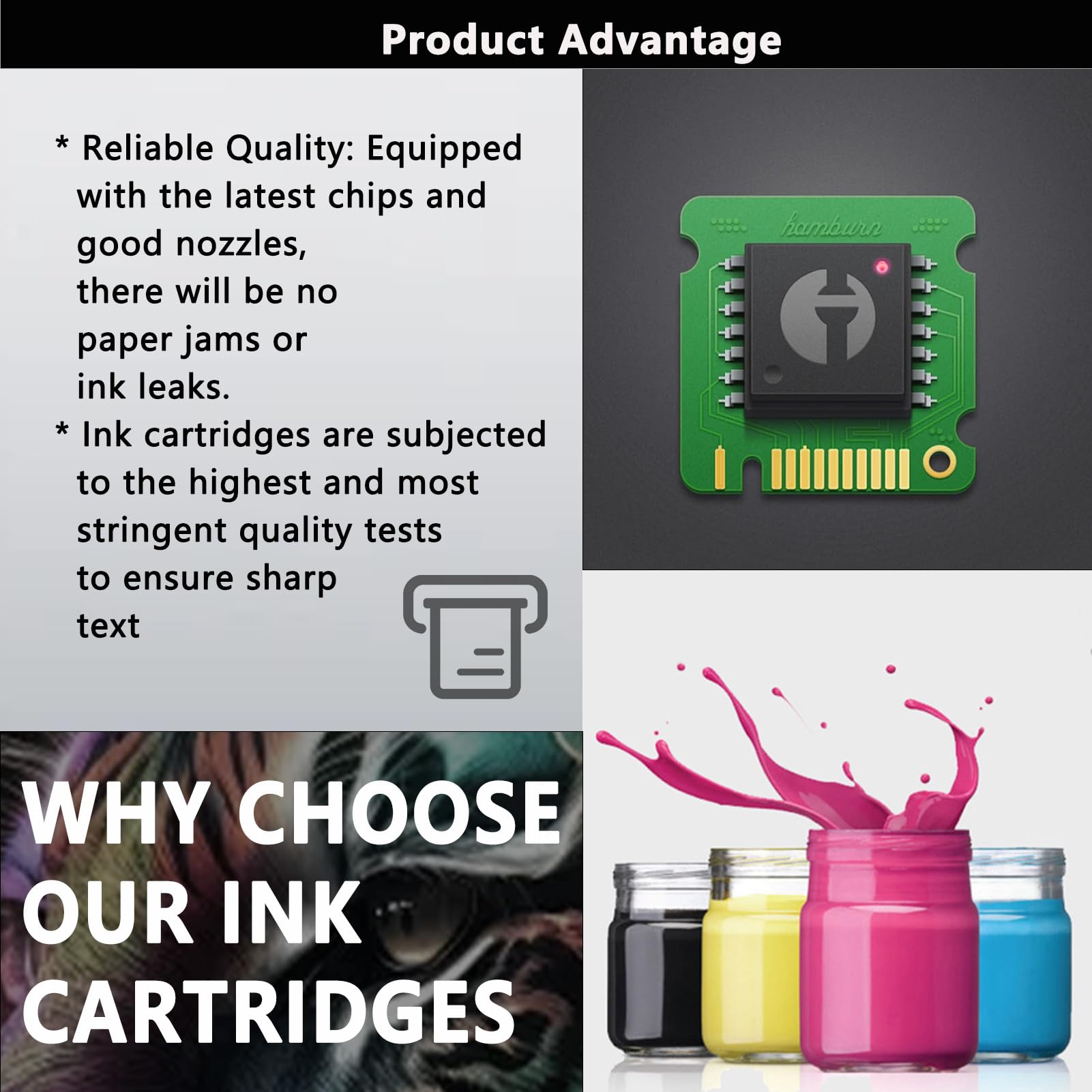 SANUNE 275XL 276XL Ink Cartridges Remanufactured for Canon SANUNE 275XL 276XL Ink Cartridges Remanufactured for Canon
