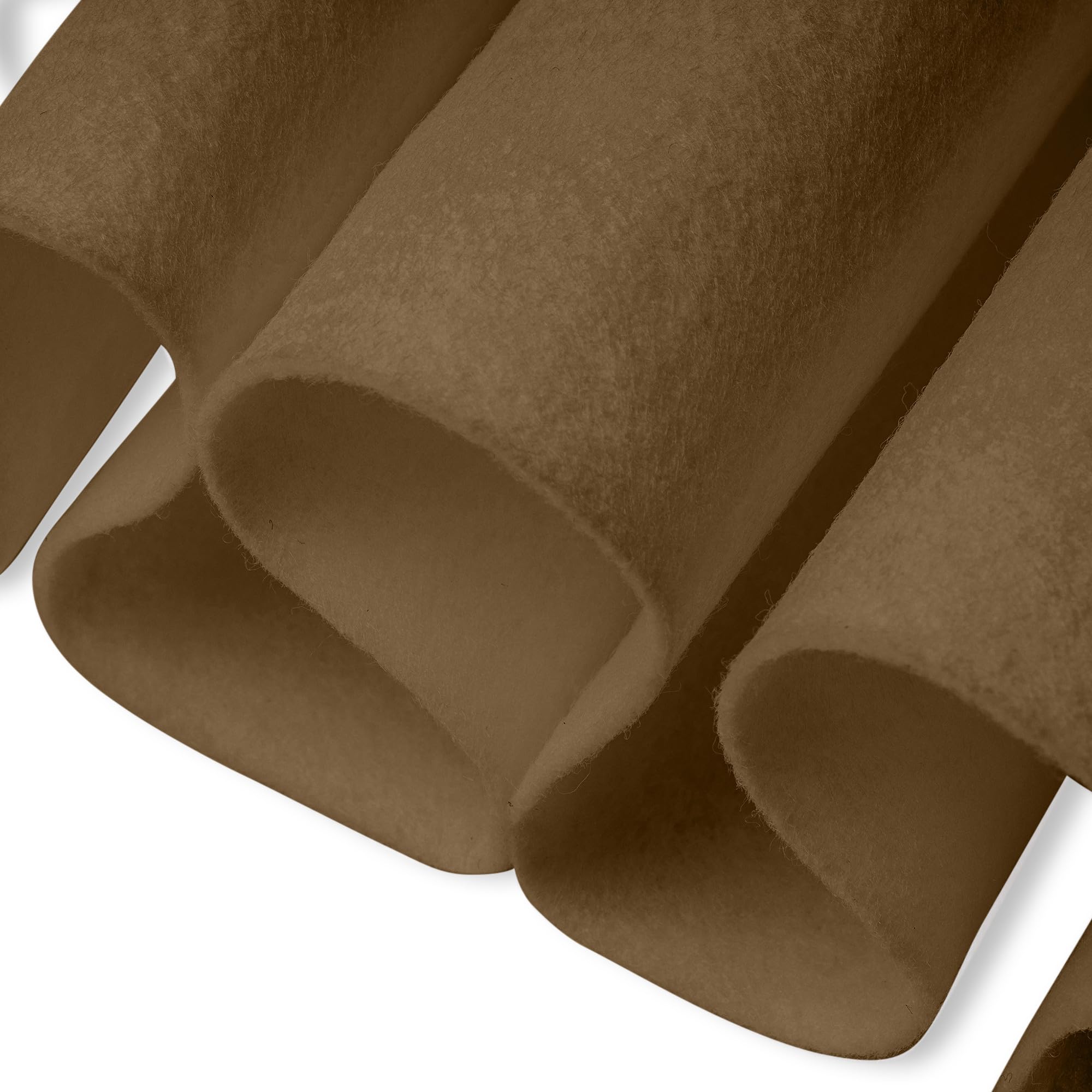 FabricLA Acrylic Felt Fabric | Soft, Non-Stiff Material | 72” Wide, 1.6mm Thick | Felt by The Yard for Crafts, Sewing, Padding & DIY Projects | 10 Yard (Sandy A048)