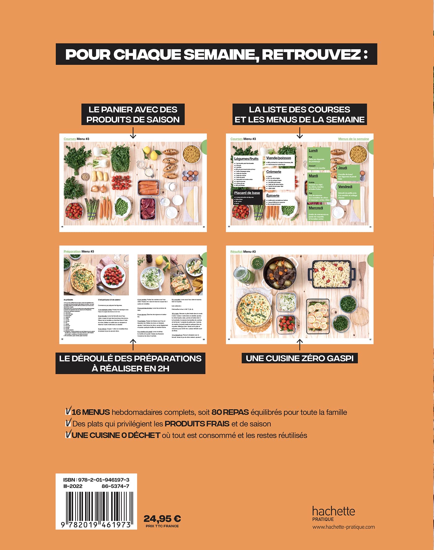 En 2 heures je cuisine pour toute la semaine spécial grands débutants