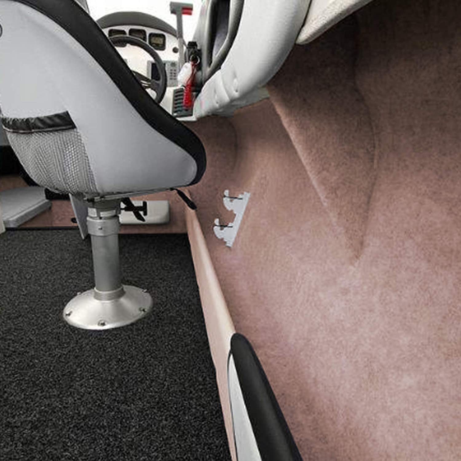 KARAT Fieltro - Bastelfilz - Tela para tapicería de vehículos Filz Stoff para revestimiento interior de automóviles Material en metros Filz para camper Renovación de vehículos recreativos Fieltro para