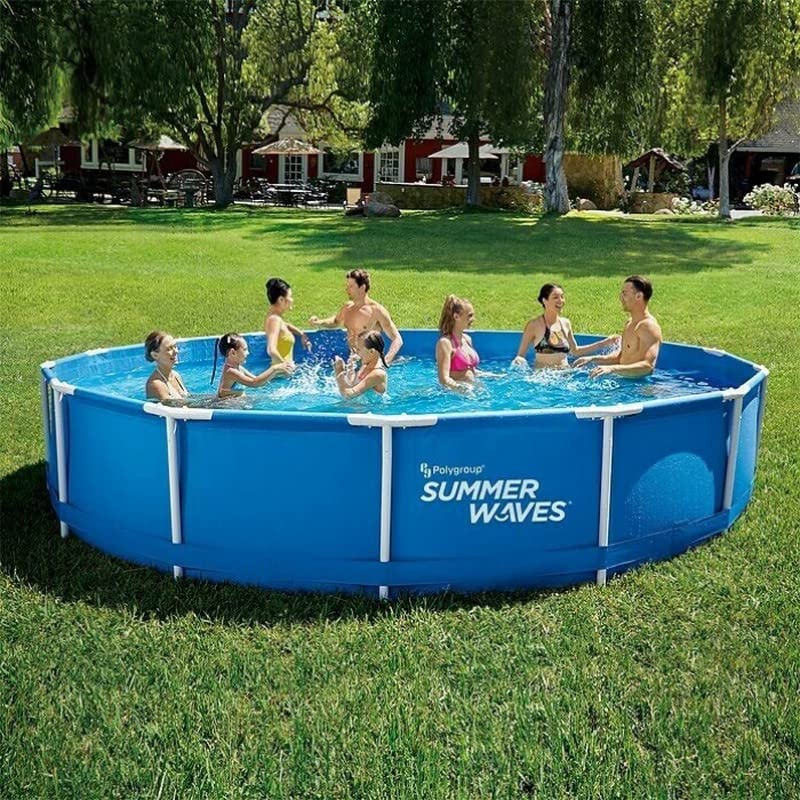 Piscina Redonda Tubular Con Depuradora