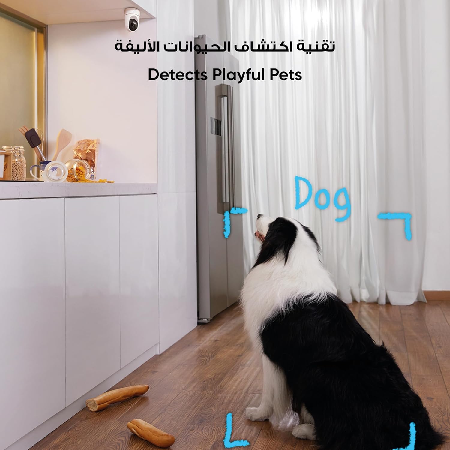 eufy Security Solo IndoorCam E220 (P24) 2K Pan&Tilt Cámara de Seguridad para el hogar, cámara de Seguridad Wi-Fi para Interiores, IA Humana y Mascota, compatibilidad con Asistente de Voz, visión