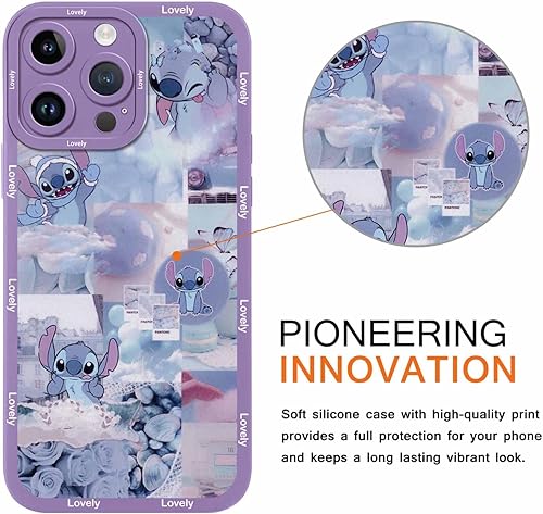 Miniatura 2 de Paquete de 2 bonitas fundas de teléfono de dibujos animados para iPhone 11 Pro MAX de 6.5 pulgadas, fundas protectoras de personajes divertidos de