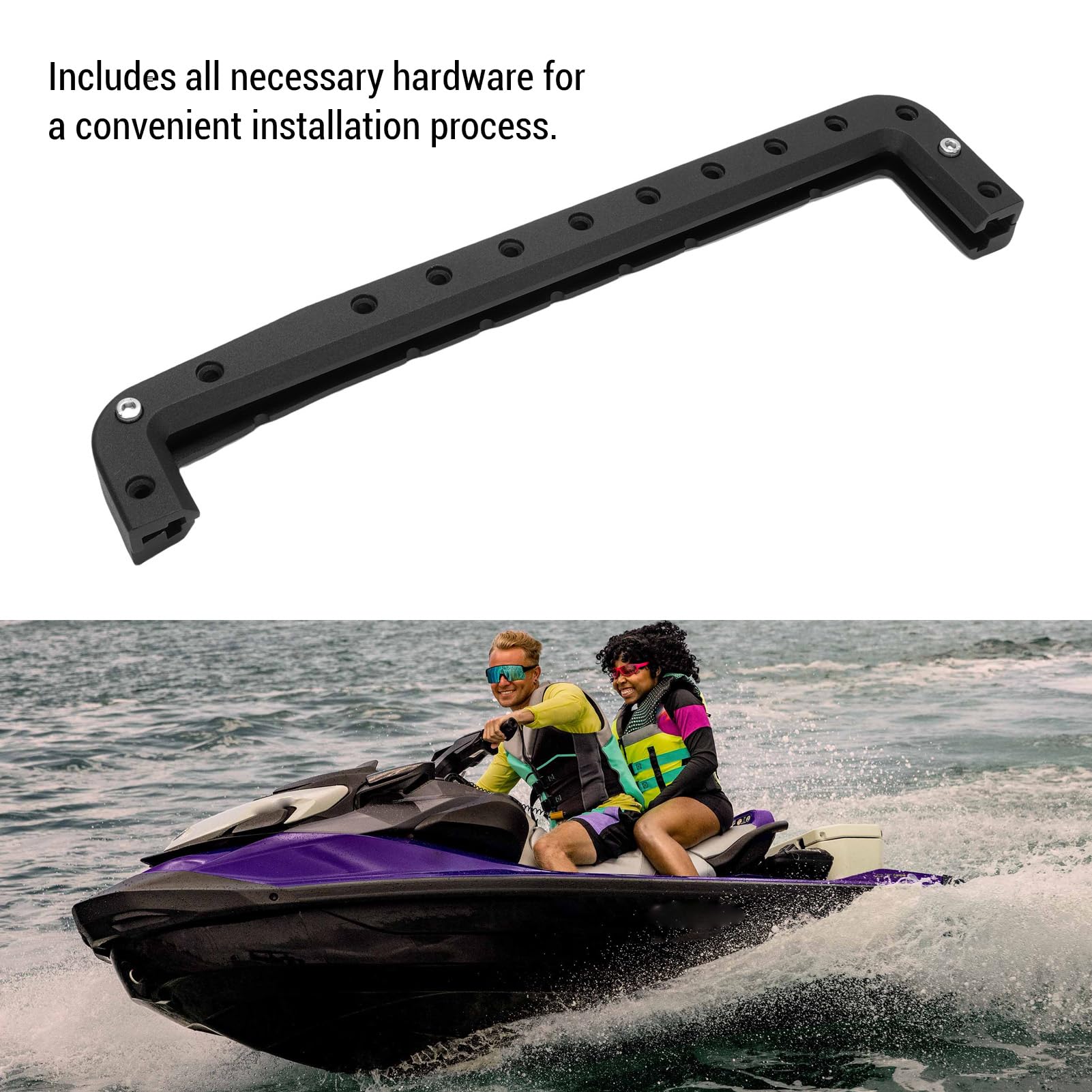 GTX RXP RXT 130 155 170 215 230 255 260 300 del Collettore di Aspirazione in Alluminio Motorboat Motorboat Sostituzione del Morsetto del Collettore con Finitura