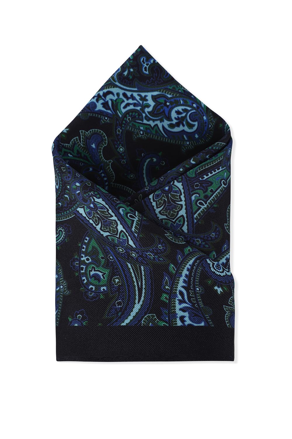 van heusen Men Navy Print Party Pocket Square-picture-38