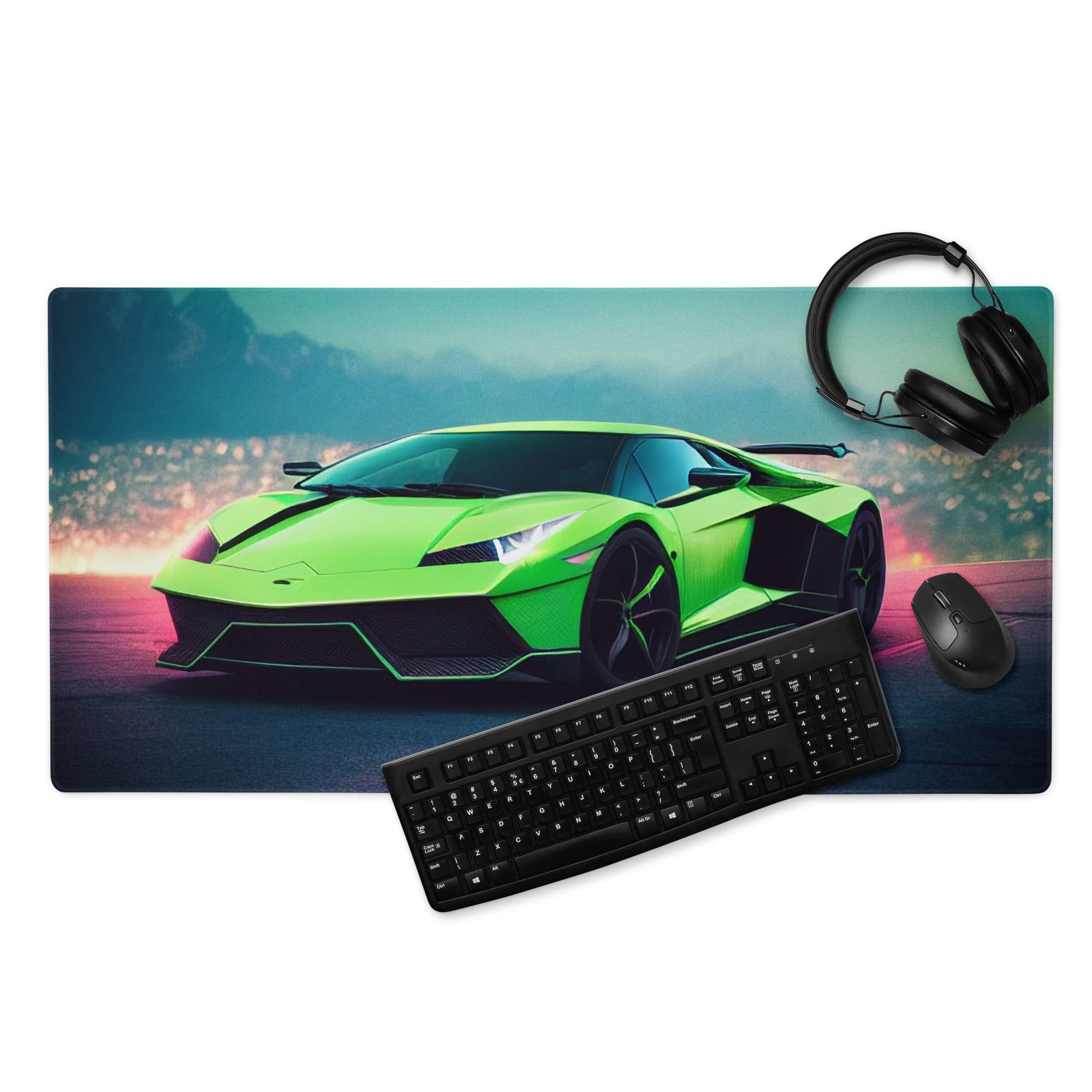 Amazon.co.jp: Urbalabs Gamer Tech キーボードマウスパッド 36 x 18