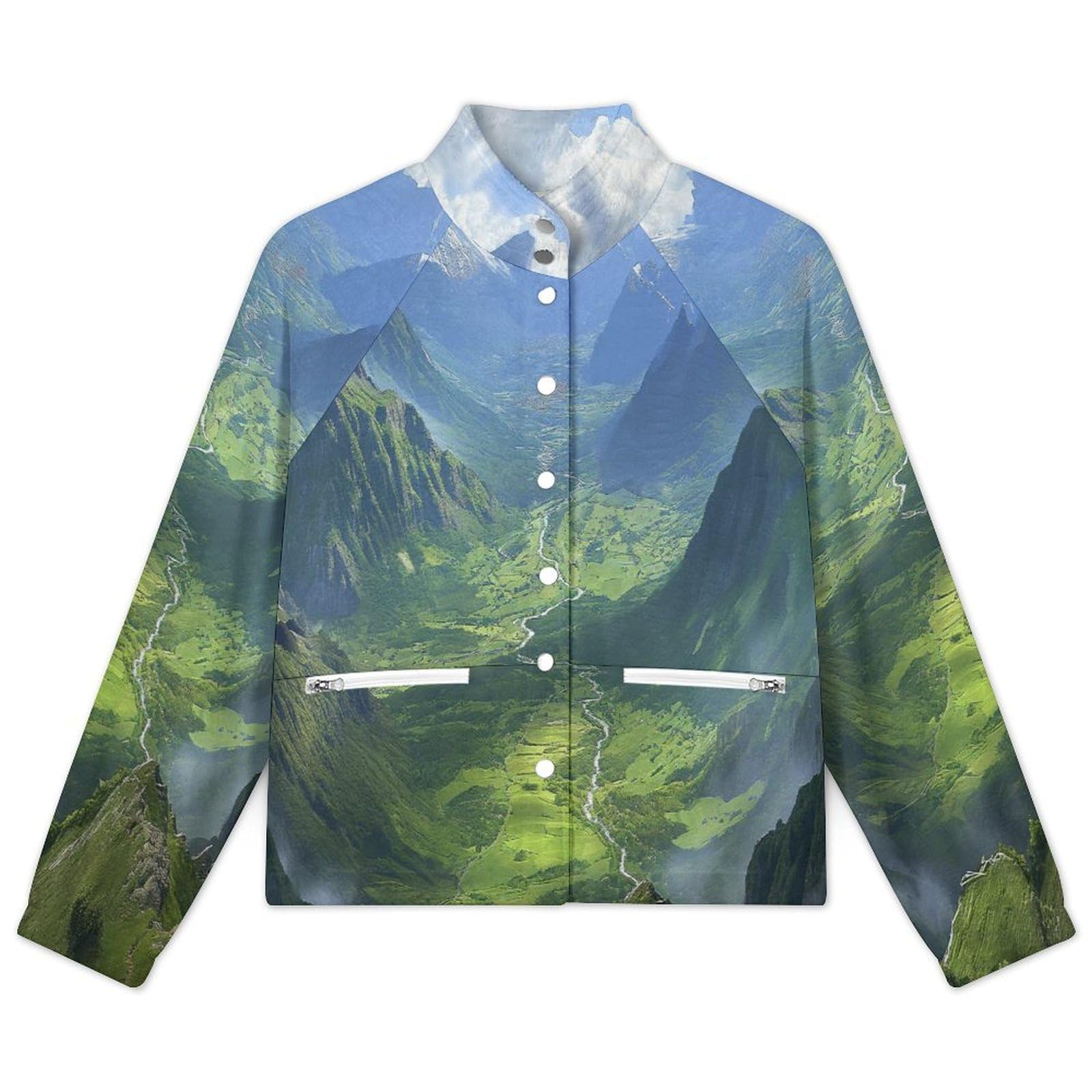 OFFSUM Veste Polaire Pour Femme - Canyon De Montagne Veste Décontractée À Poches, Cardigan Chaud D'Automne Et D'Hiver Pour Les Activités De Plein Air, Haut Doux Et Confortable