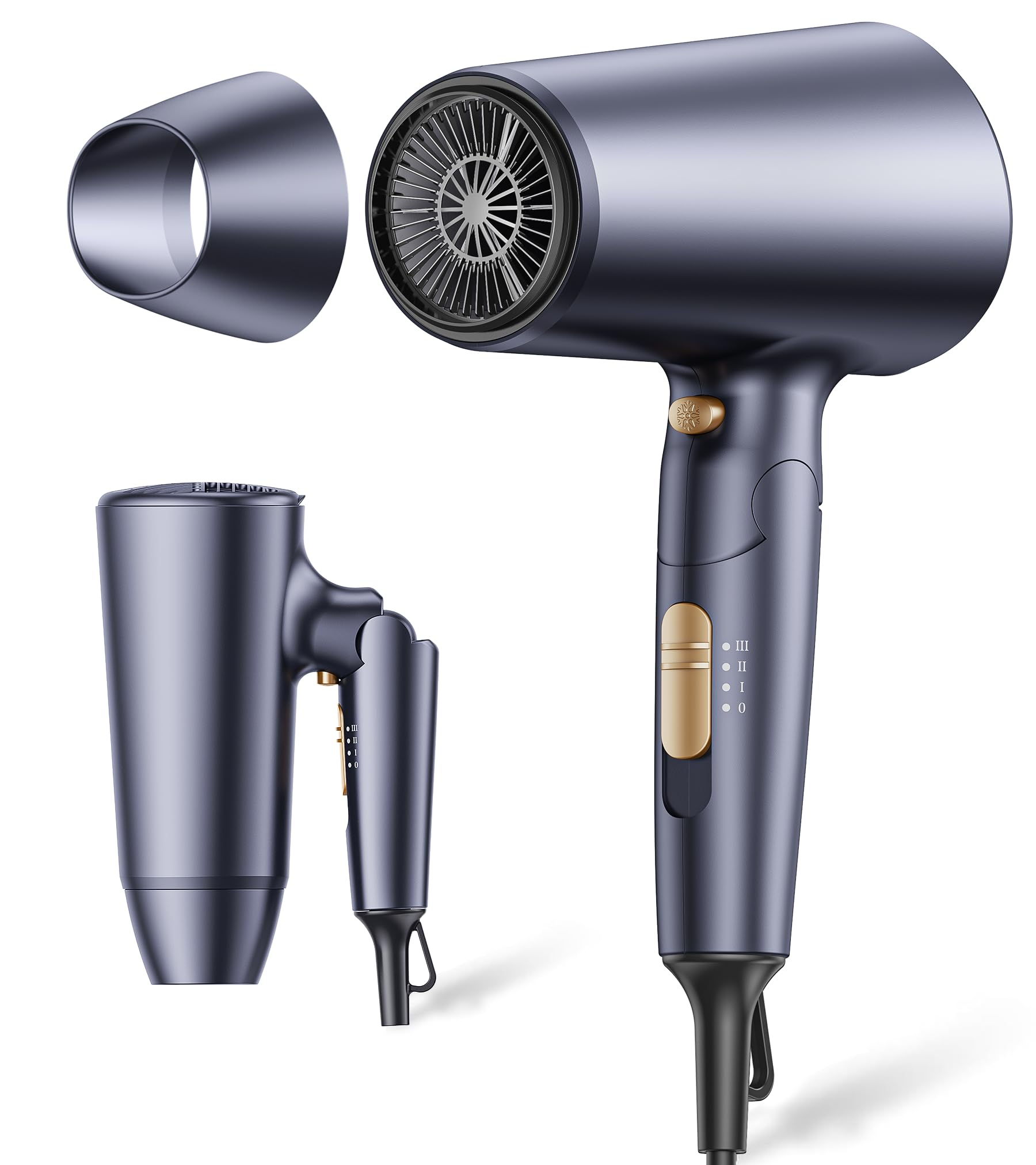 Amazon | ドライヤー 大風量 20秒速乾・2億高濃度マイナスイオン