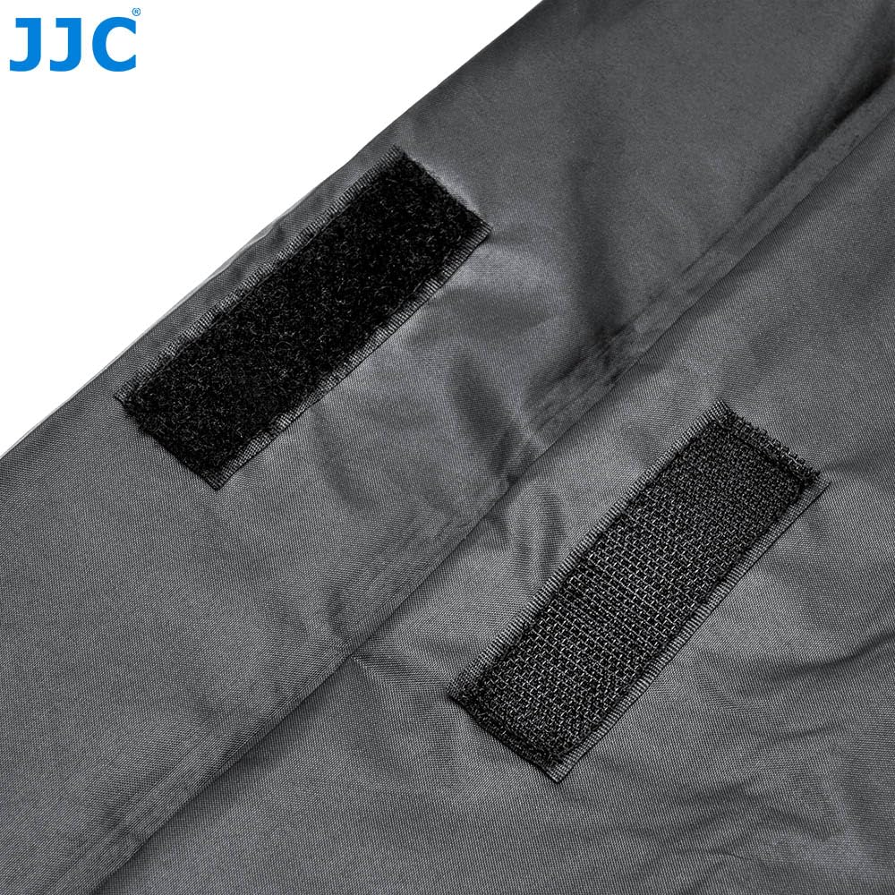 JJC Borsa fasciatoio per camera oscura 58 x 60 cm, doppio strato in tessuto antistatico a prova di luce, borsa con cerniera e guanti, 35 mm 120 formato negativo pellicola fotografia camera oscura