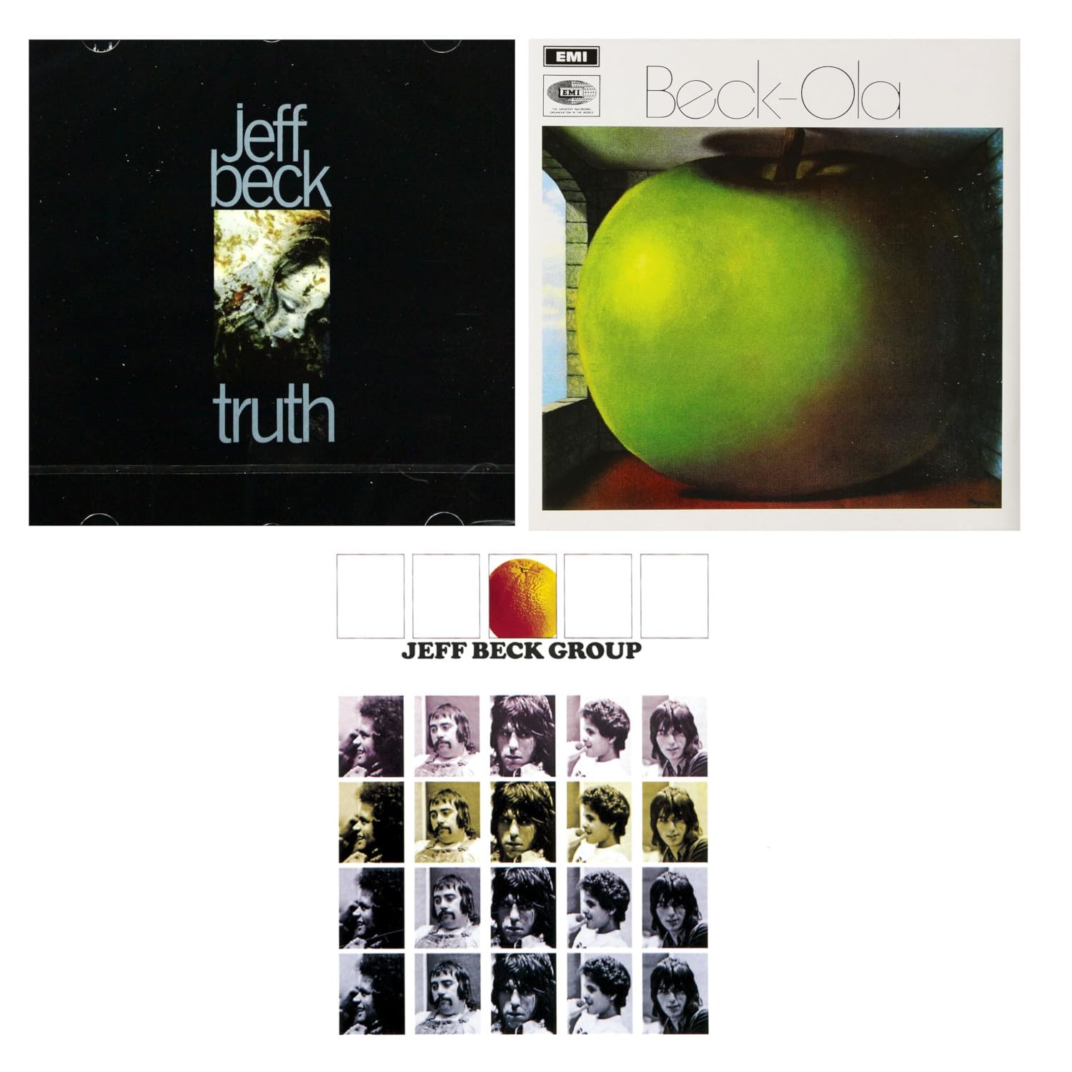 Truth - Beck-Ola - Jeff Beck Group - Jeff Beck Group Greatest Hits Album Bundling