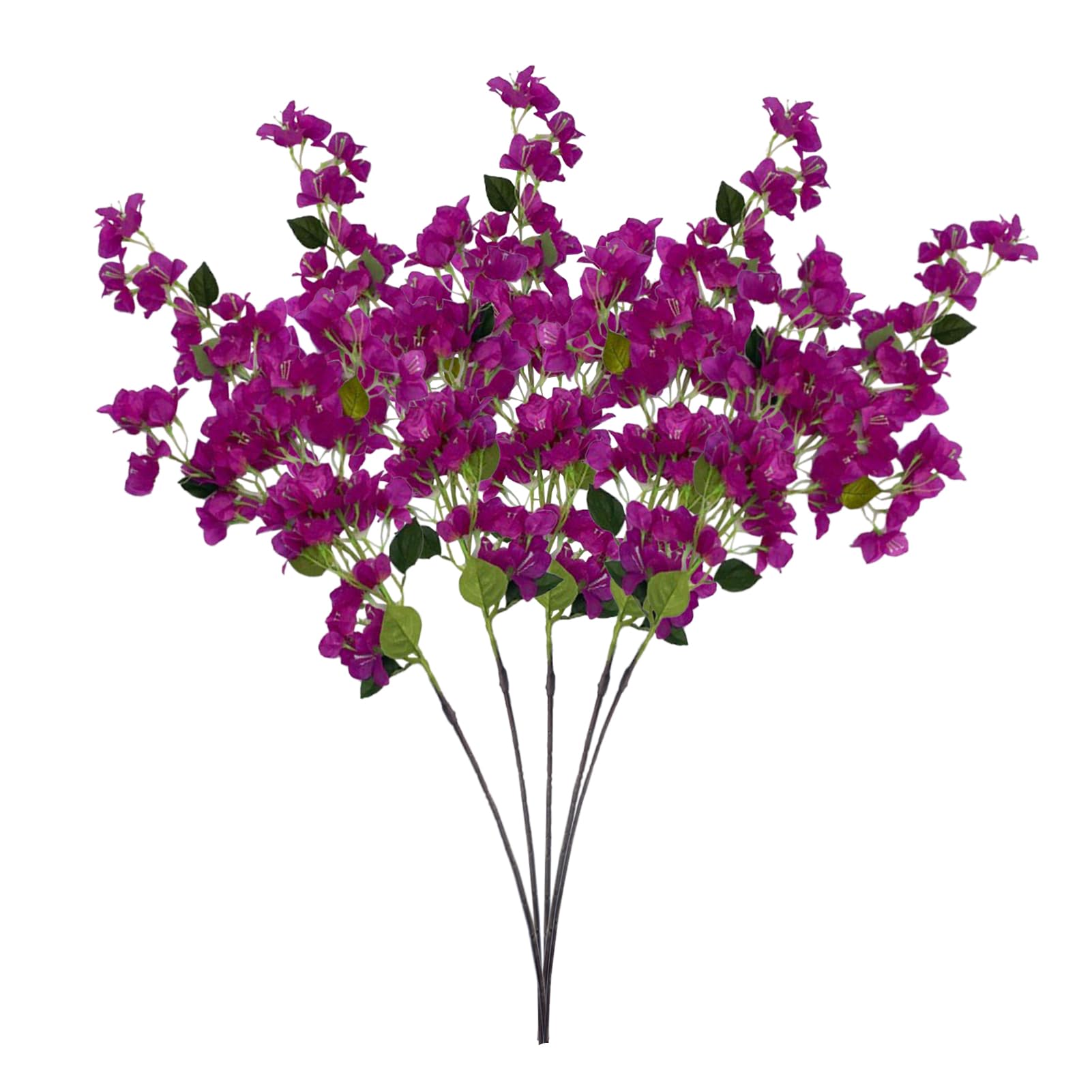 Branches de bougainvilliers en soie artificielle haut de gamme pour intérieur