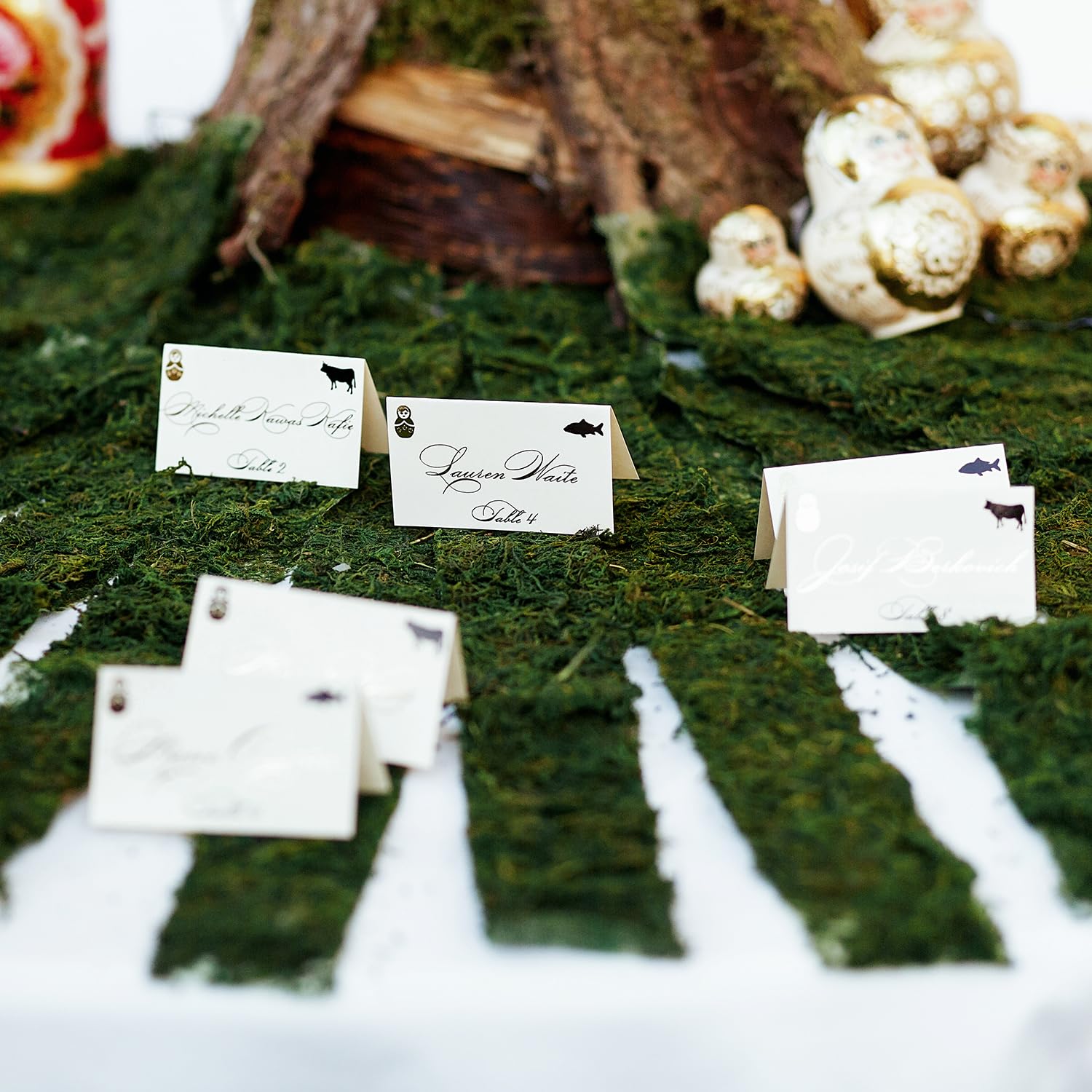 Mr-Label 400 bedruckbare Blanko-Platzkarten, 5,1 x 8,9 cm, kleine Zeltkarten, 230 g/m², mattweißer mikroperforierter Karton für Tischkarten