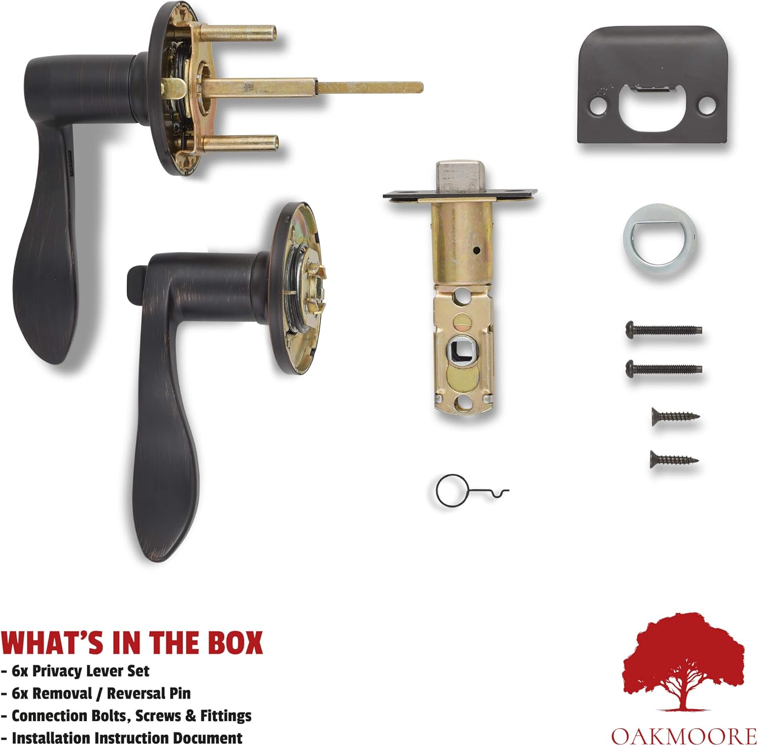 Buу 2 gеt 3 Brunswick - Privacy Door Lever - Locking Door Handle Set- for Bedroom & Bathroom Doors - Aged Oil Rubbed Bronze Finish - Reversible Right & Left Side Handed, Contractor Pack (6 Pack) Hоlіdау Dеаlѕ 🛒 Brunswick - Privacy Door Lever - Locking Door Handle Set- for Bedroom & Bathroom Doors - Aged Oil Rubbed Bronze Finish - Reversible Right & Left Side Handed, Contractor Pack (6 Pack)