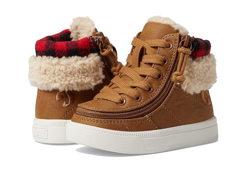 BILLY Footwear Kids Cuff II (Toddler) (Cognac) Kid's Shoes INTERNATIONAL SHIPPING