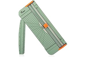 Firbon A4 Paper Cutter 12 Inch Titanium Straight Line Cutter for Scrapbooking