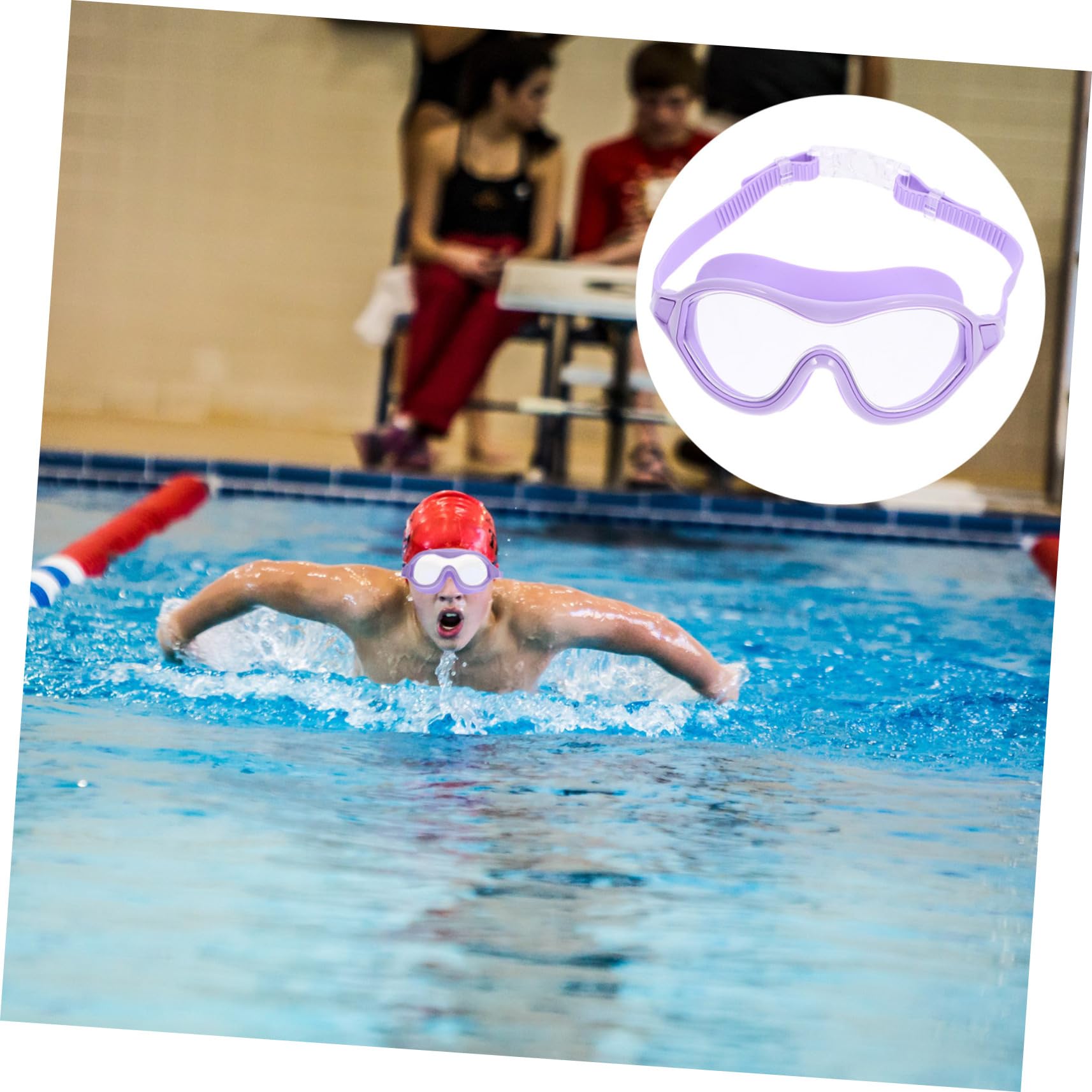 Kisangel 4 Piezas Gafas De Natación Impermeables Gafas De Natación Para Hombres Gafas De Montura Gafas De Natación Ligeras Gafas De Natación Unisex Buceo Hombres Y Mujeres Protector