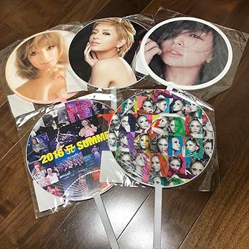 Amazon.co.jp: 浜崎あゆみ うちわ 団扇 グッズ エーネーション