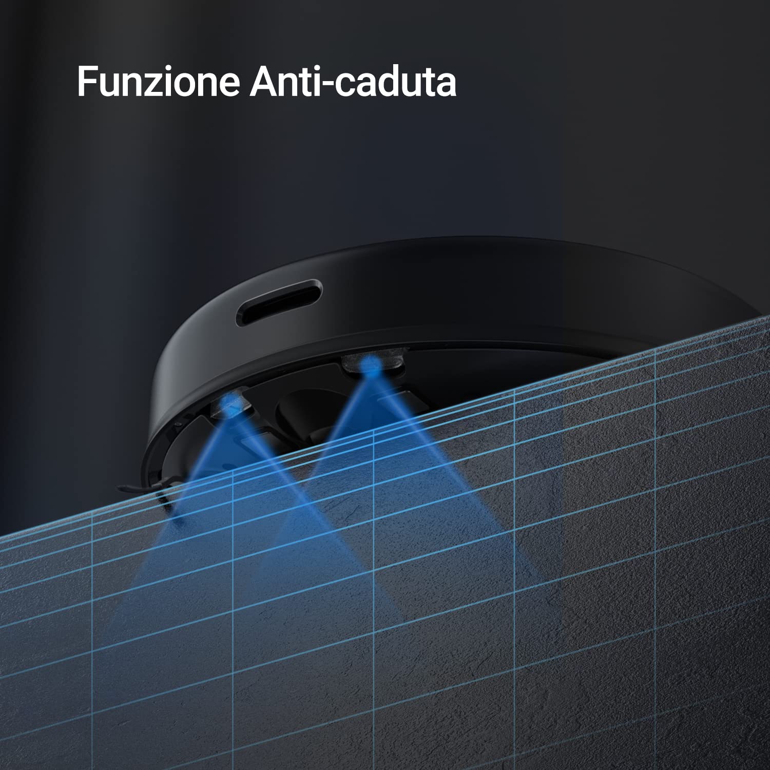 Dreame D9 Max Robot 2in1 Aspirapolvere e Lava Pavimenti, Navigazione Intelligente Mappatura Laser, Aspirazione 4000Pa polvere fino 570ml, Auton. 150 minuti, Wi-Fi, App Compatibile Alexa/Google