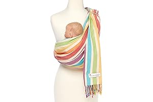 Baby Wrap Ring Sling - Comfortable & Ergonomic Baby Carrier for Infants & Toddlers