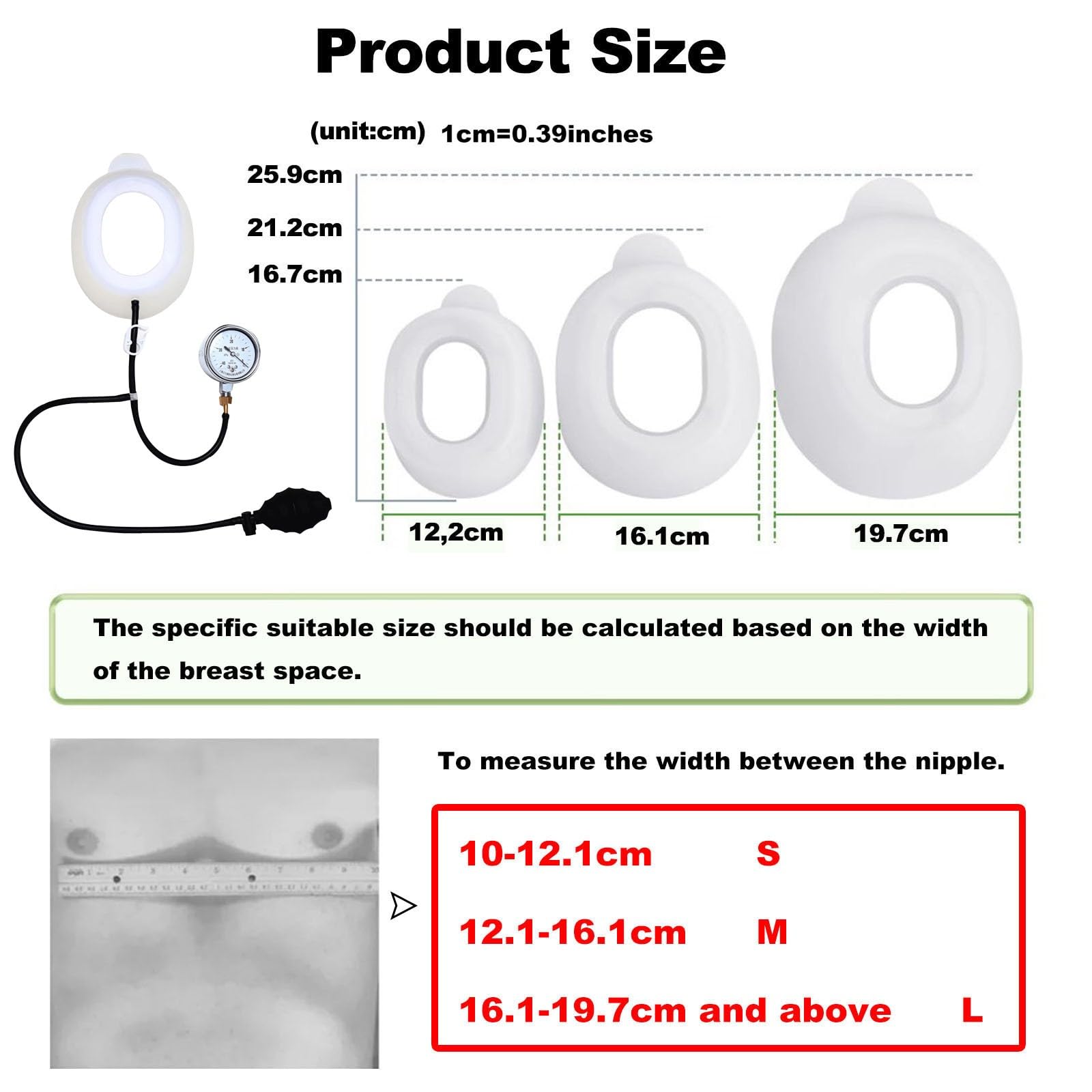 NICHOY Pectus Excavatum Funnel Chest Brace,Thoracic Depression Brace,Correction Principle of Pectus Excavatum,Selected and Reliable Materials(L-L)
