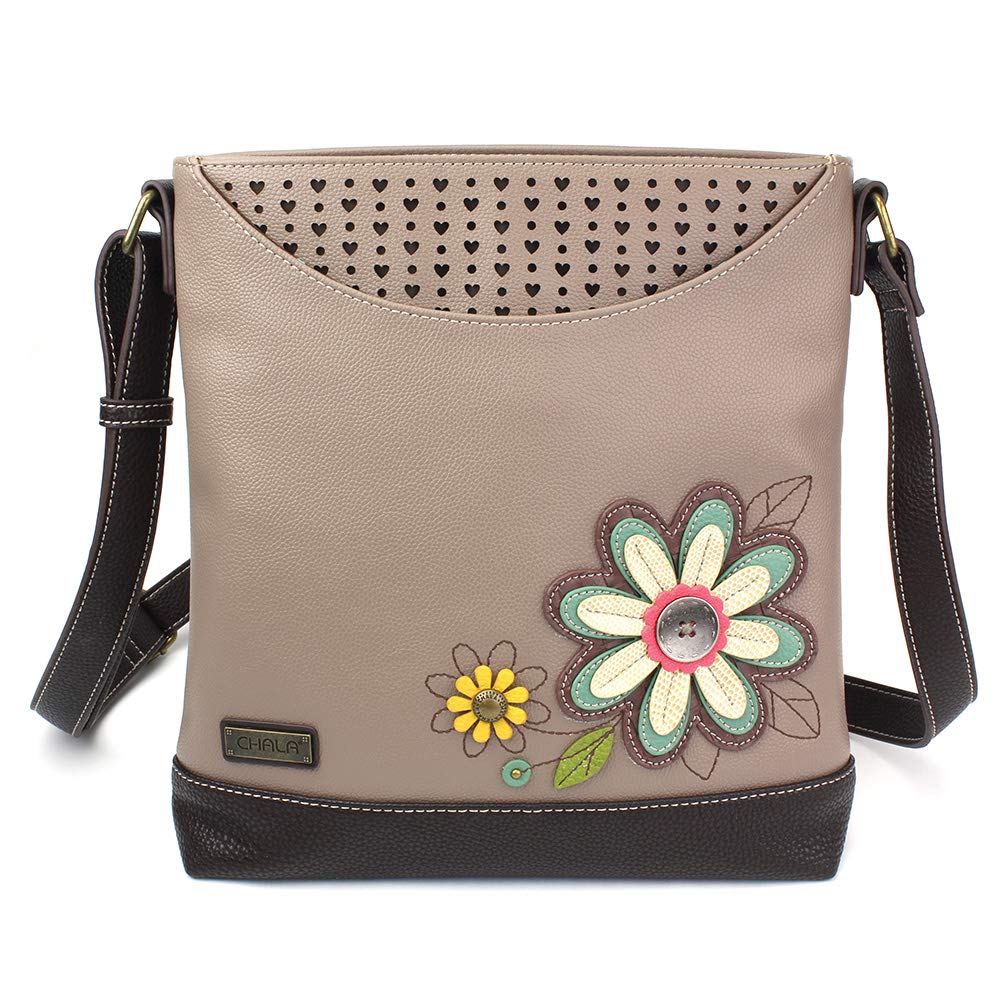 Sweet Messenger Mid Size Shoulder Purse with Adjustable Strap